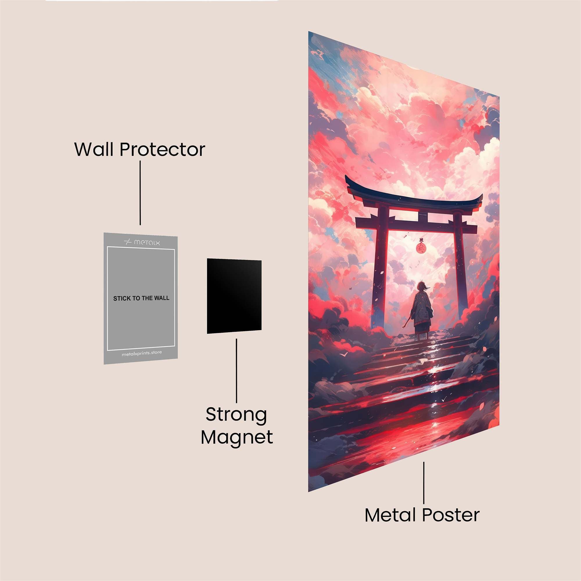 Samurai Serenity Safe Wall Magnetic / M
