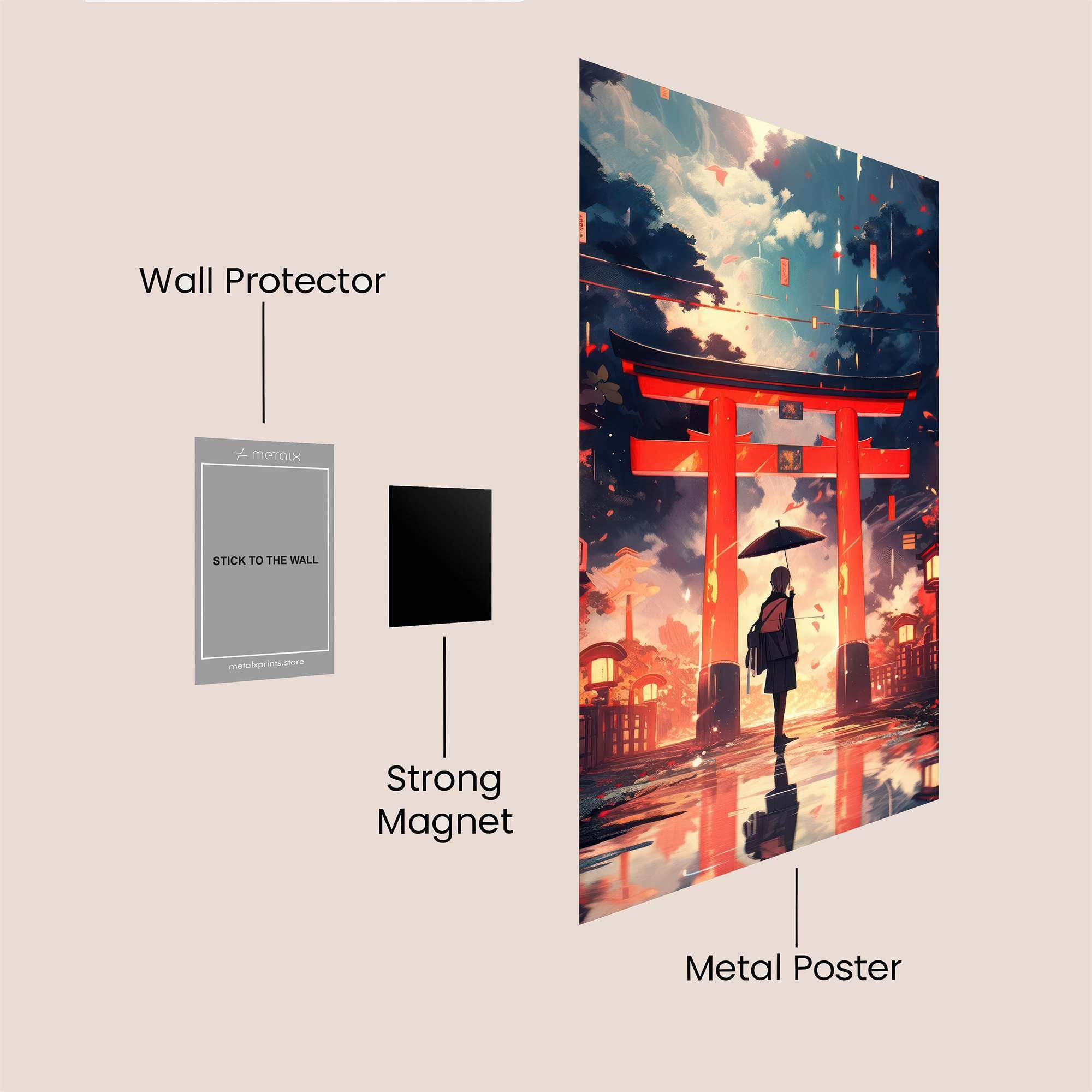 Torii Tranquil Safe Wall Magnetic / M