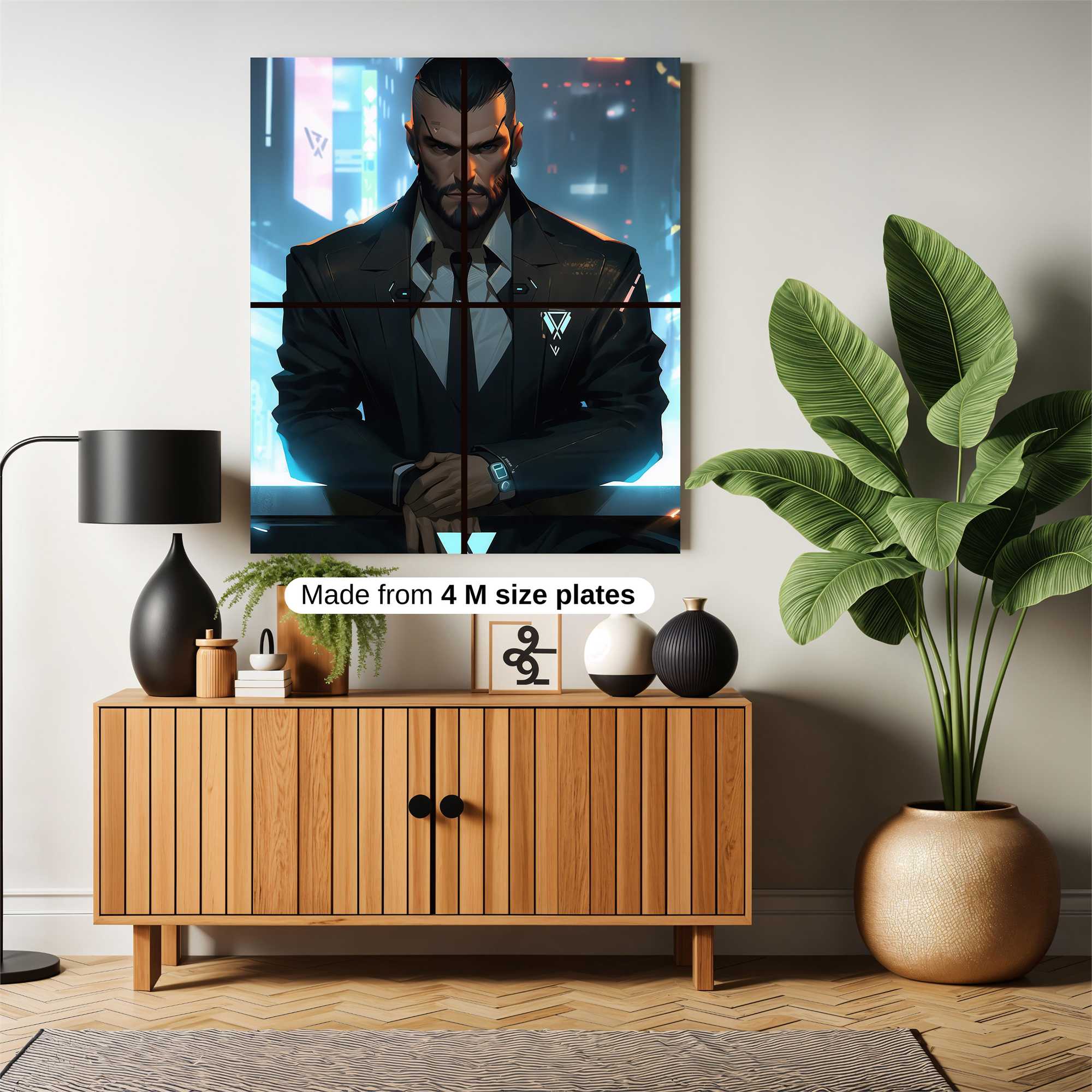 Neon Sovereign Safe Wall Magnetic / M