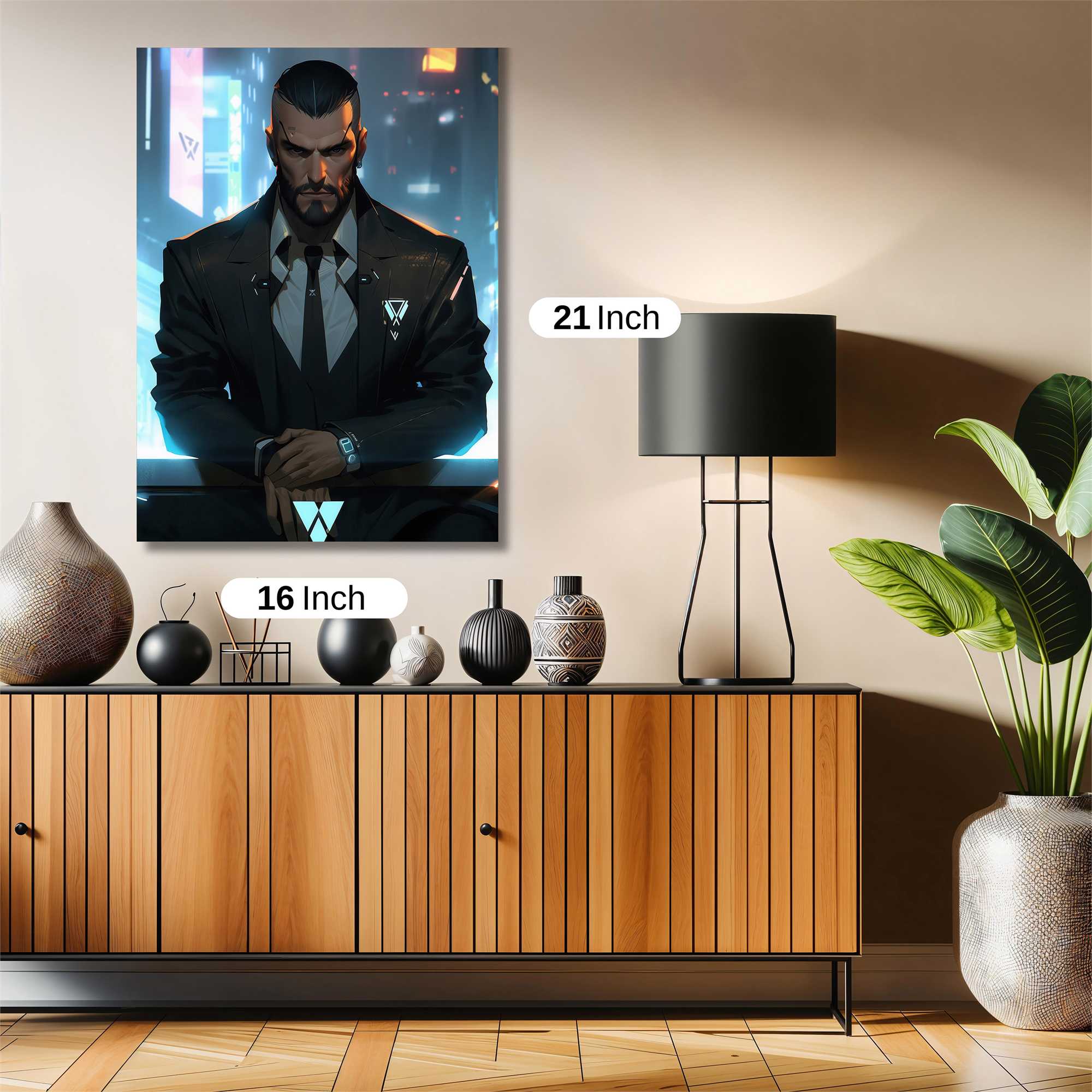 Neon Sovereign Safe Wall Magnetic / M