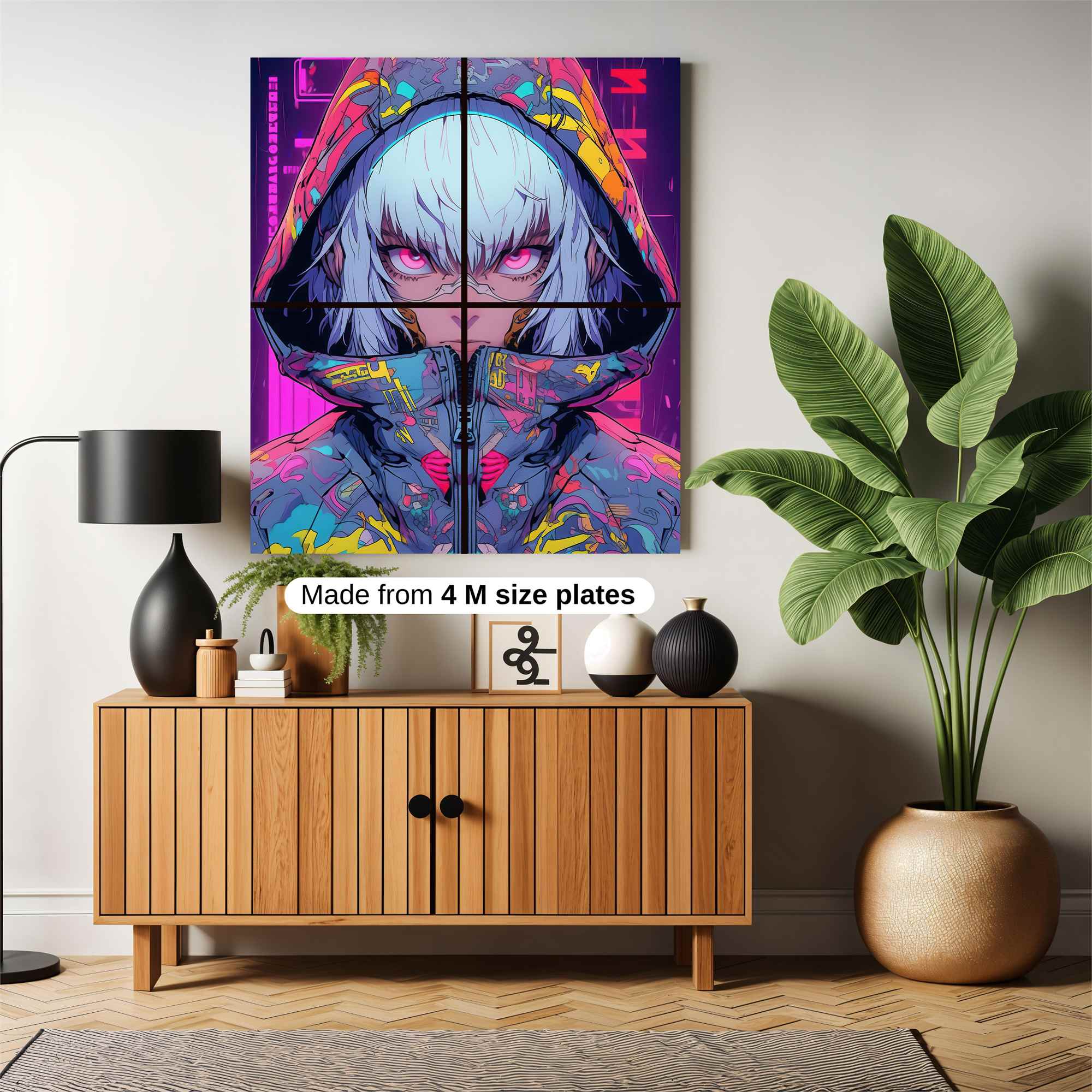 Cyber Enigma Safe Wall Magnetic / M