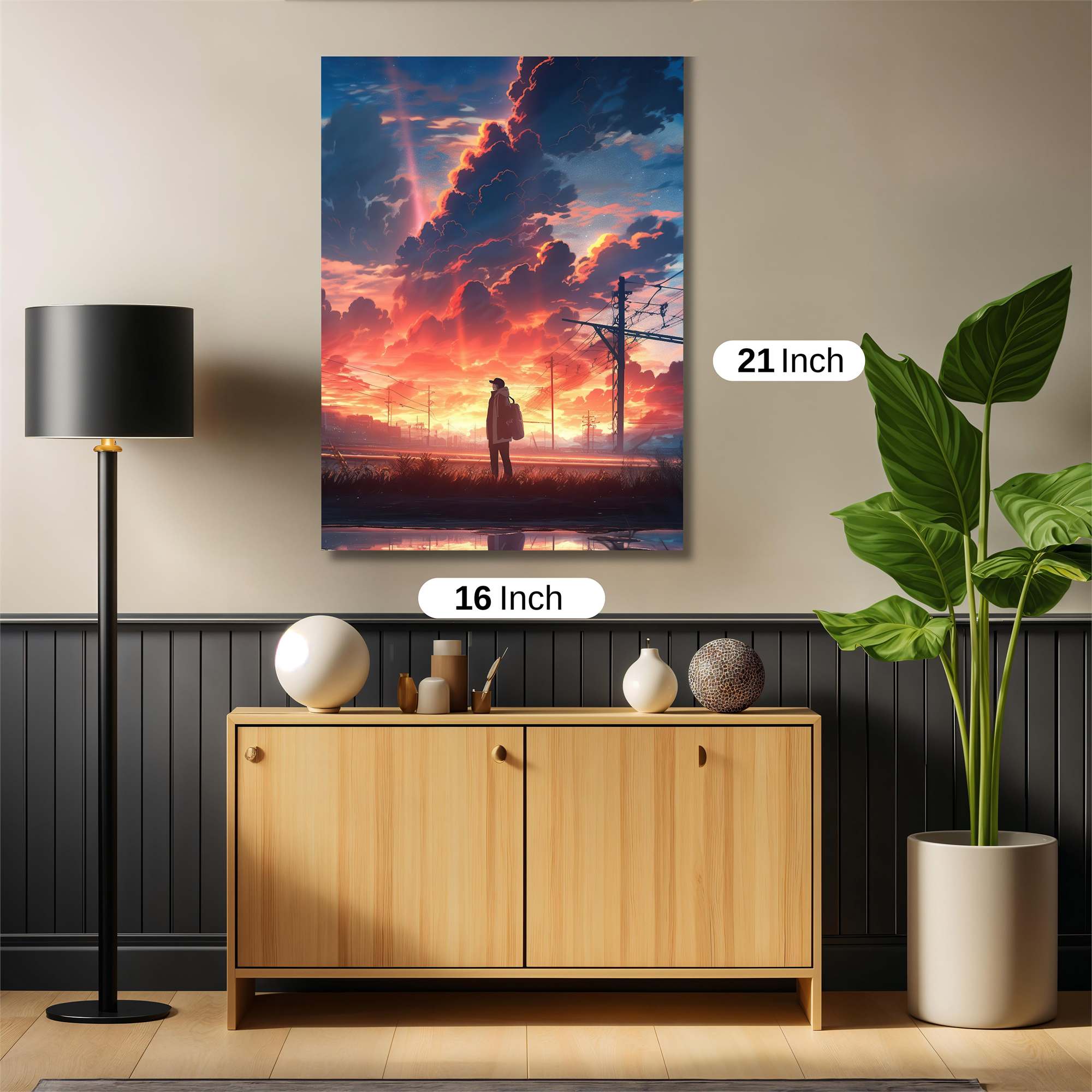 Journey Serene Safe Wall Magnetic / M