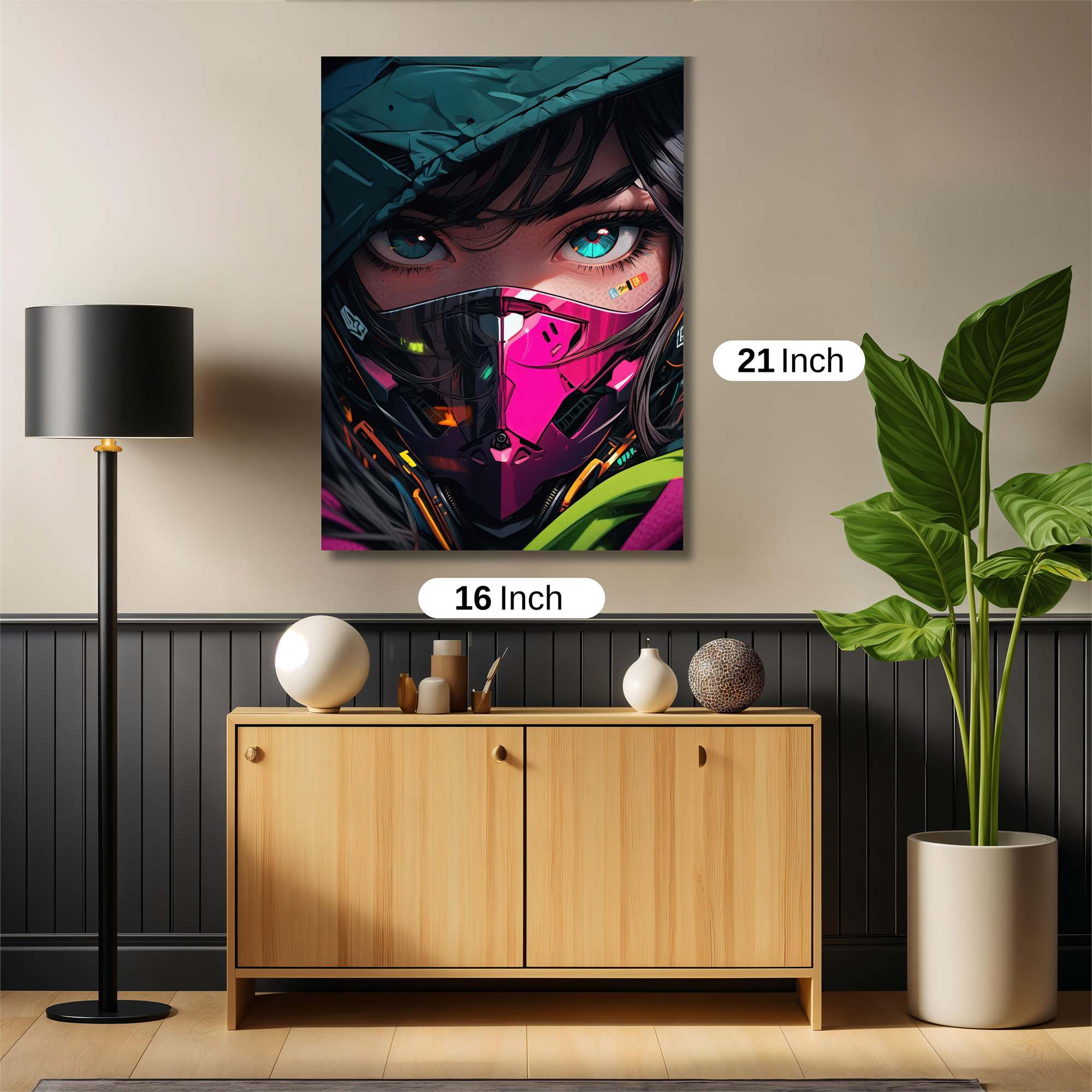 Neon Enigma Safe Wall Magnetic / M