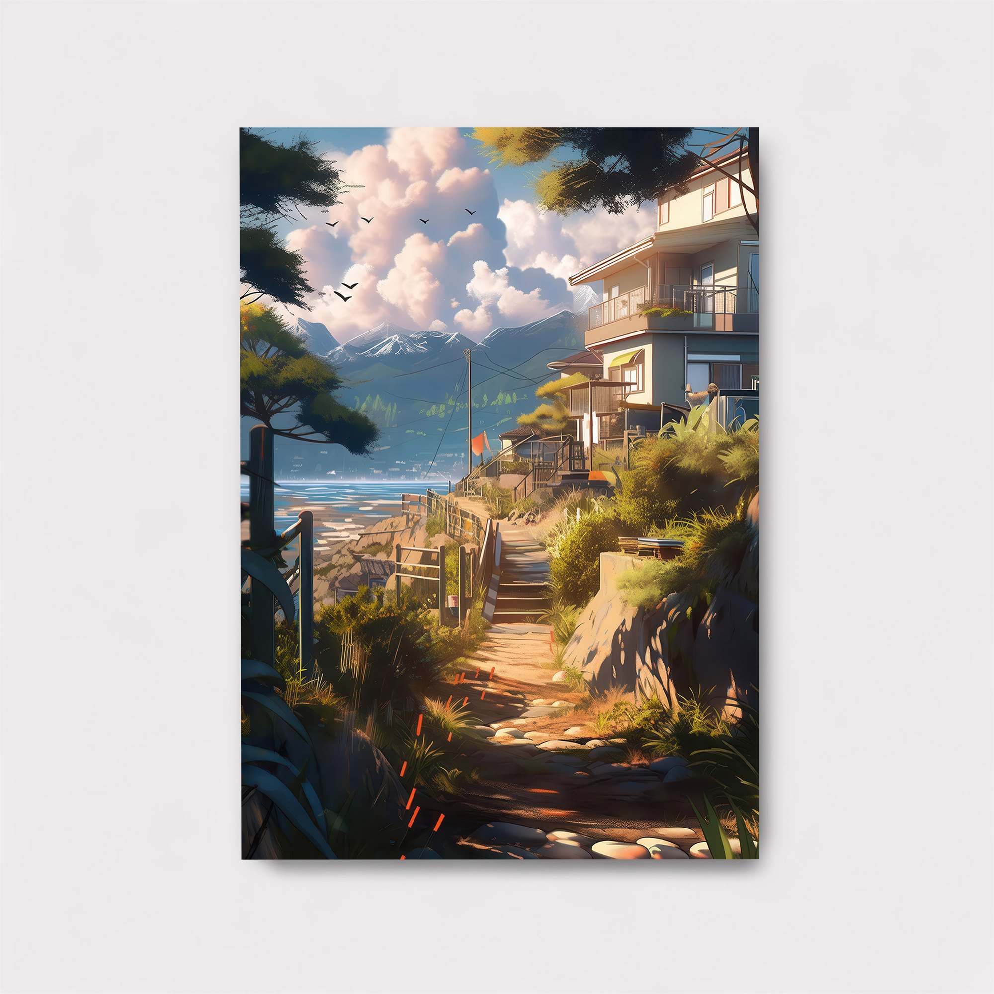 Coastal Serenity Safe Wall Magnetic / M