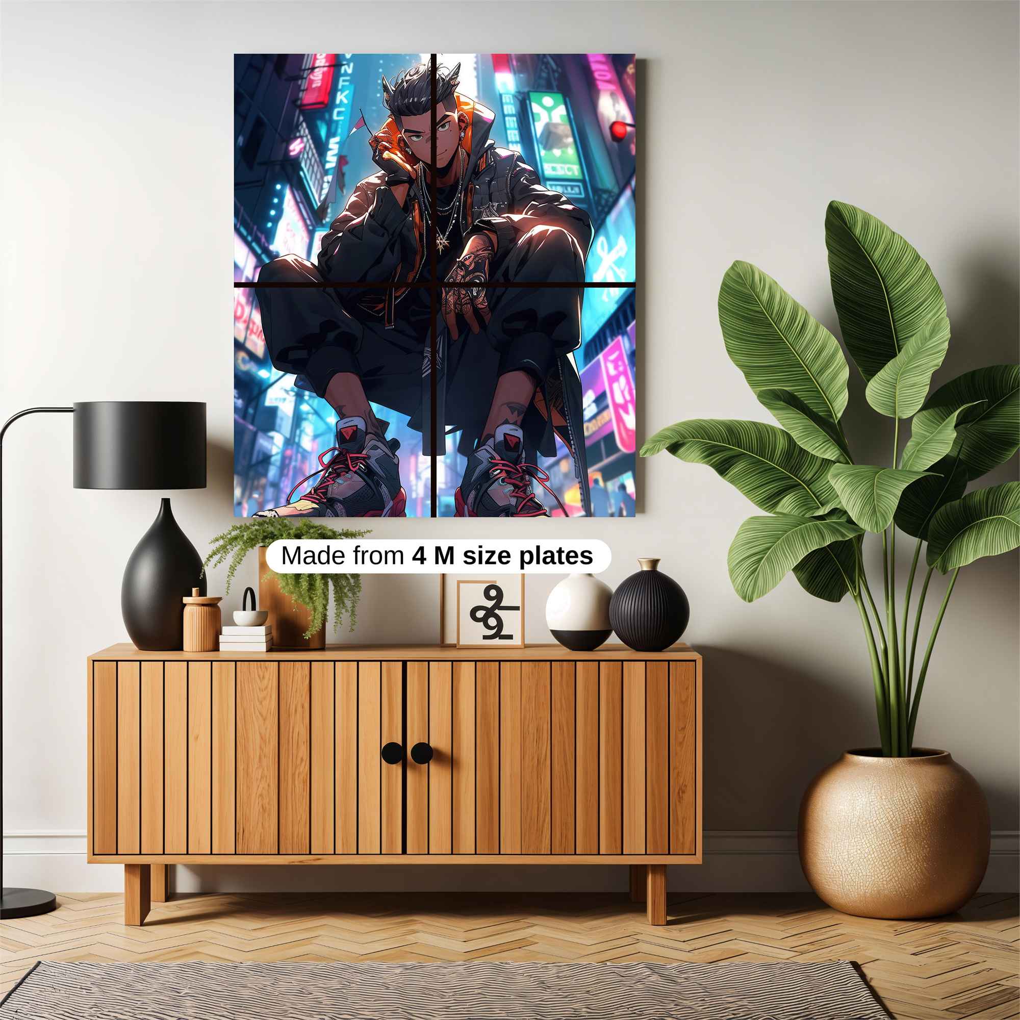 Cyberpunk Swagger Safe Wall Magnetic / M