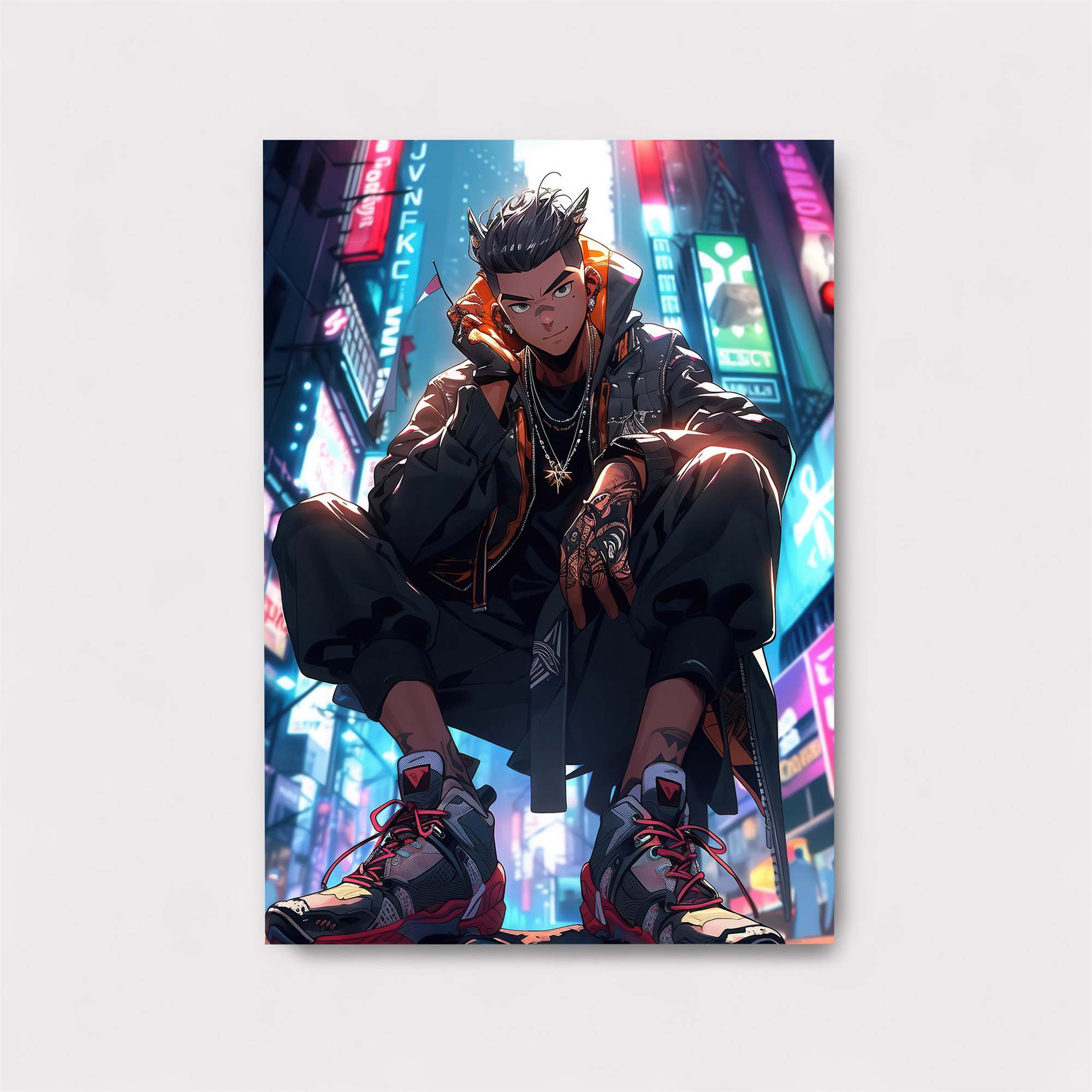 Cyberpunk Swagger Safe Wall Magnetic / M