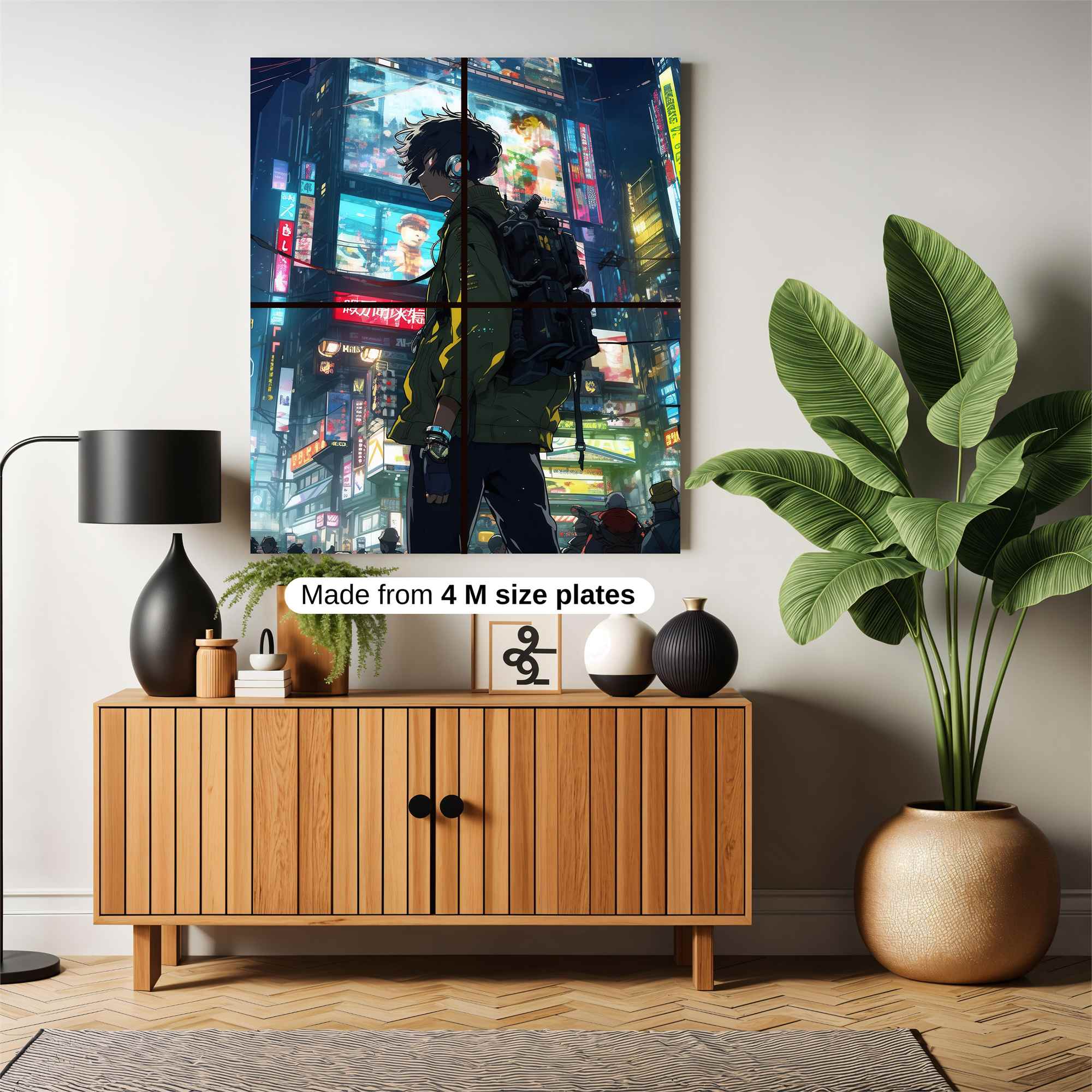 Neon Wanderer Safe Wall Magnetic / M