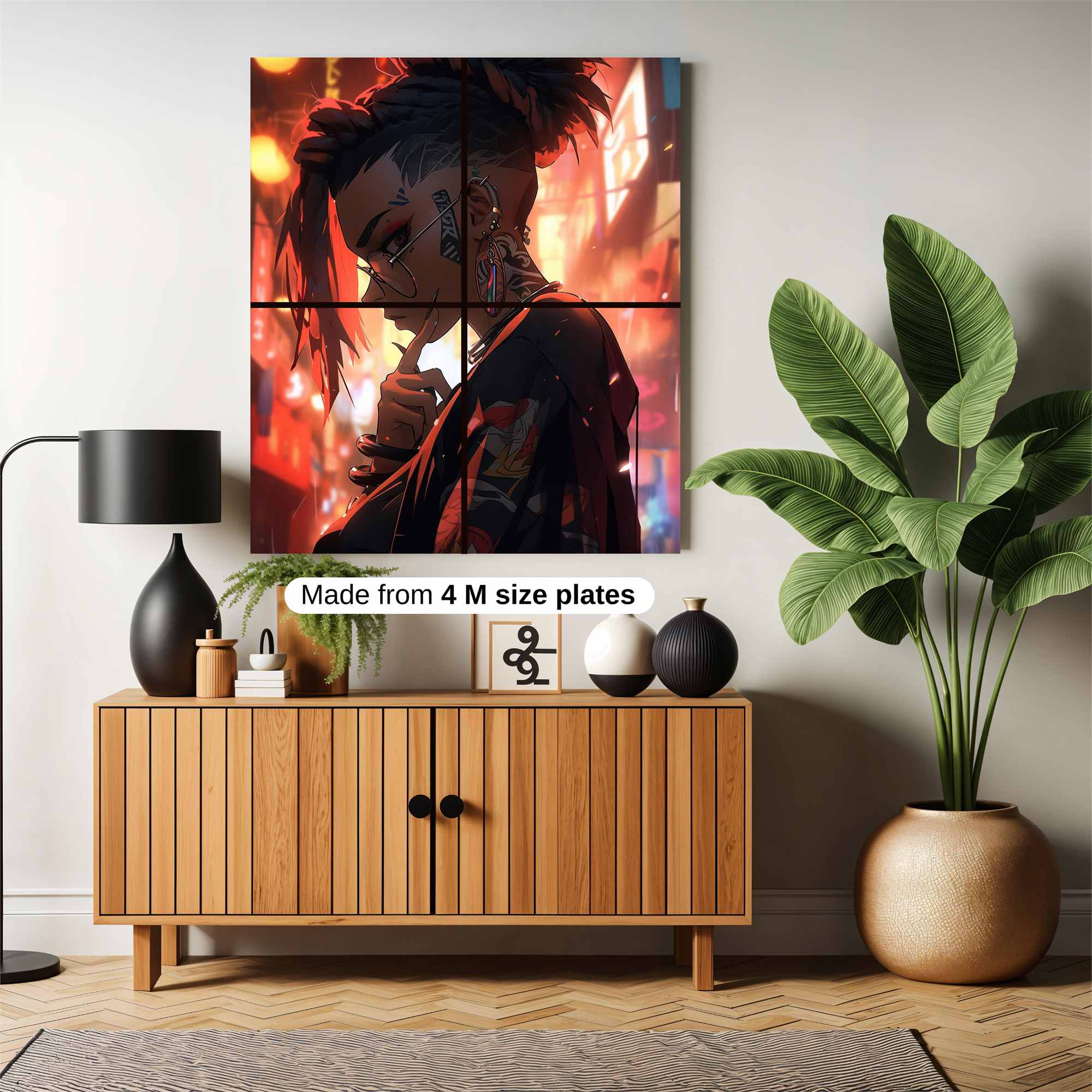 Cyberpunk Mystery Safe Wall Magnetic / M