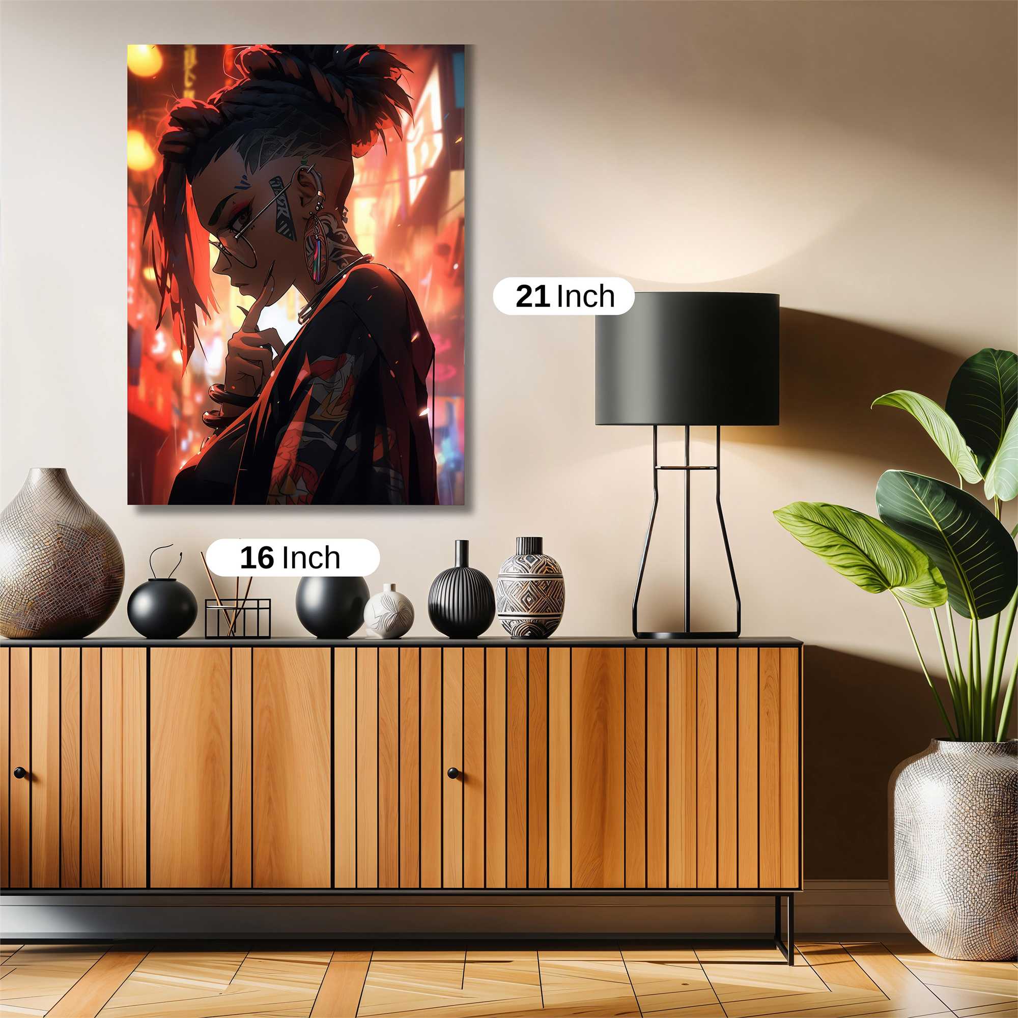 Cyberpunk Mystery Safe Wall Magnetic / M