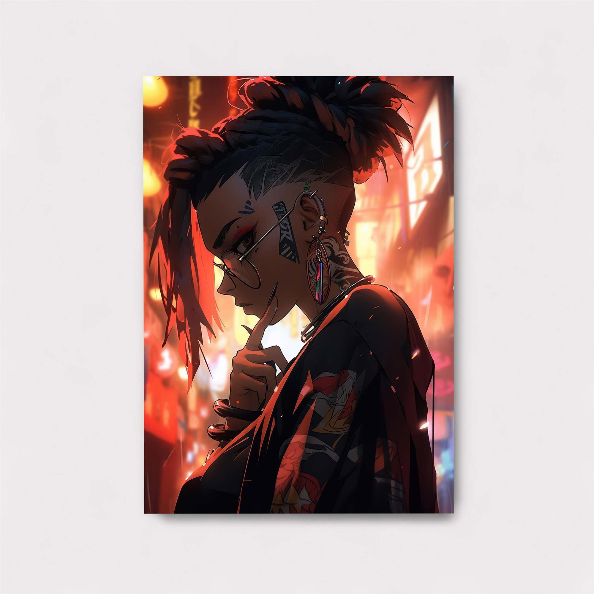 Cyberpunk Mystery Safe Wall Magnetic / M