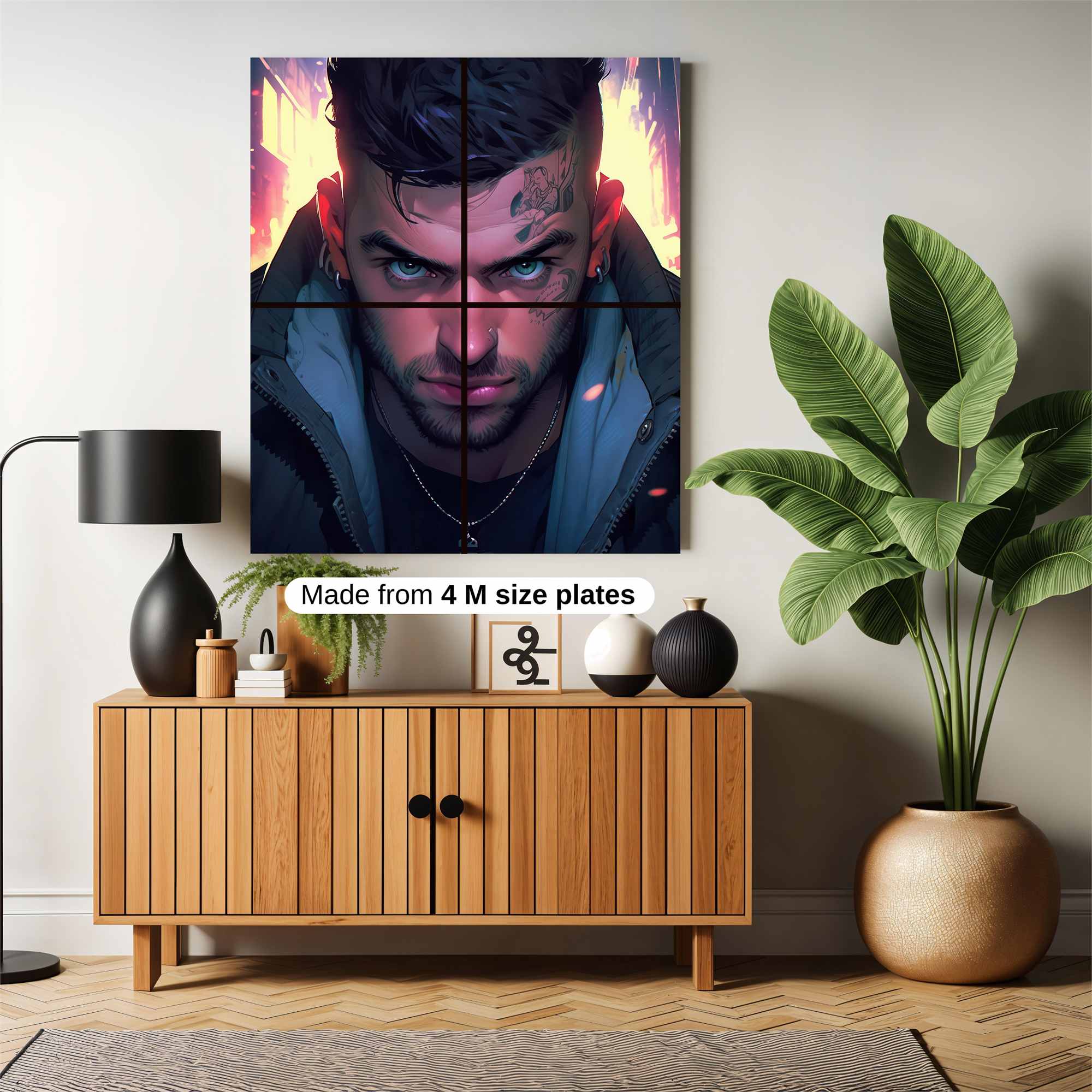 Cyber Rebel Safe Wall Magnetic / M