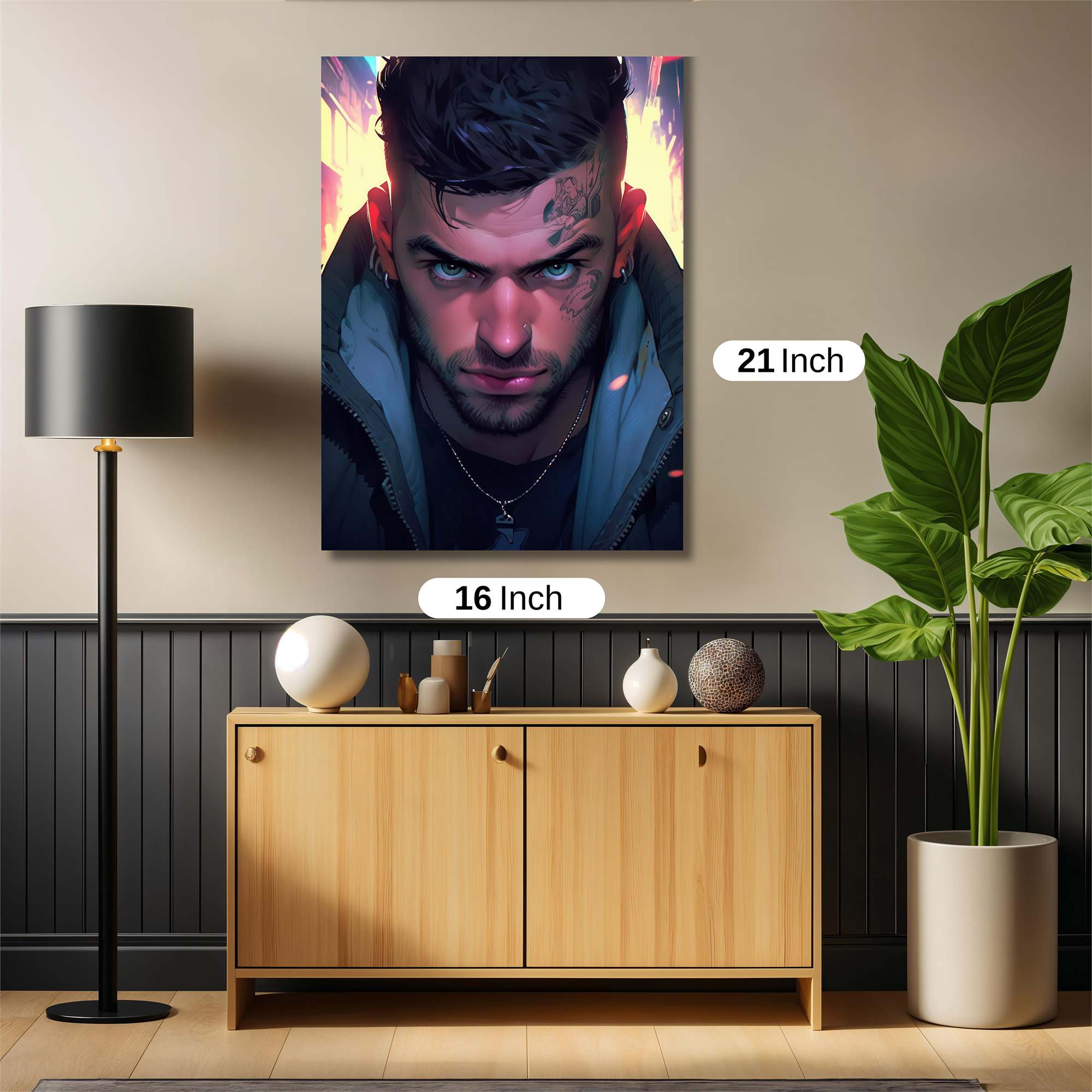 Cyber Rebel Safe Wall Magnetic / M