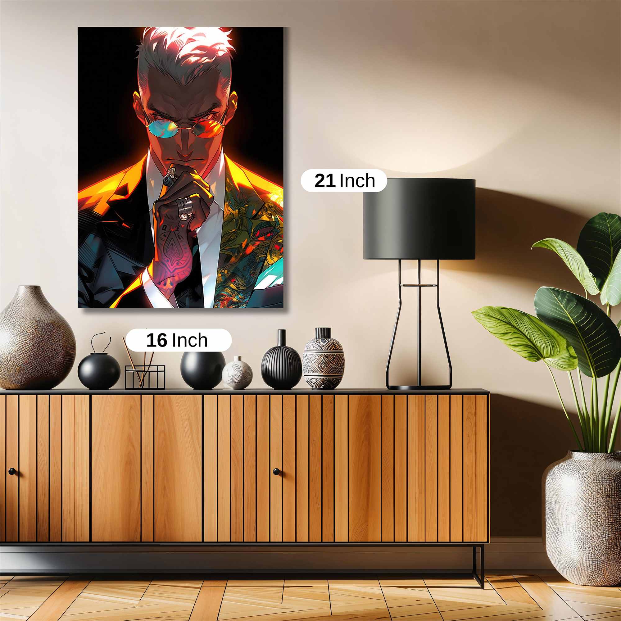 Neon Enigma Safe Wall Magnetic / M