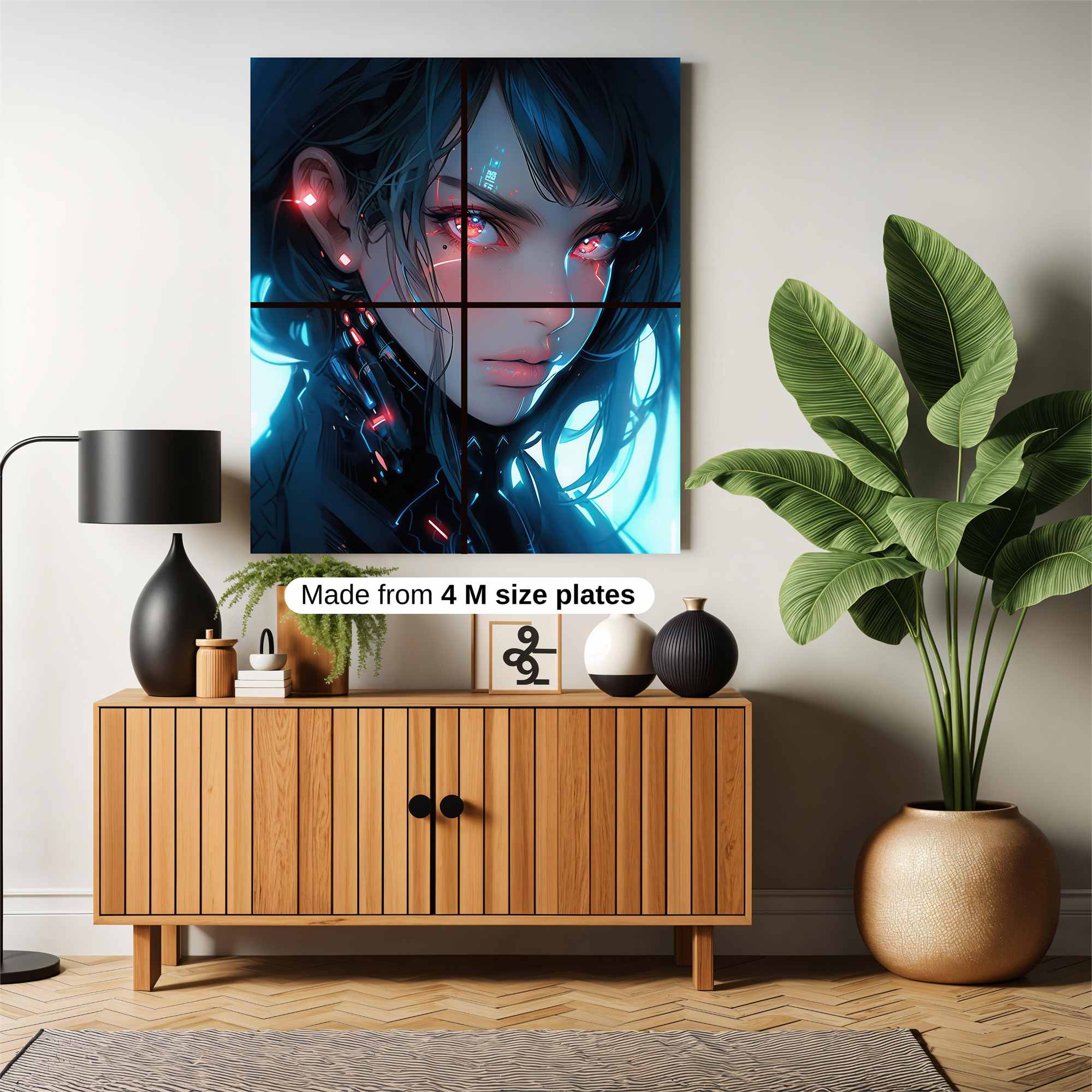 Cyber Enigma Safe Wall Magnetic / M