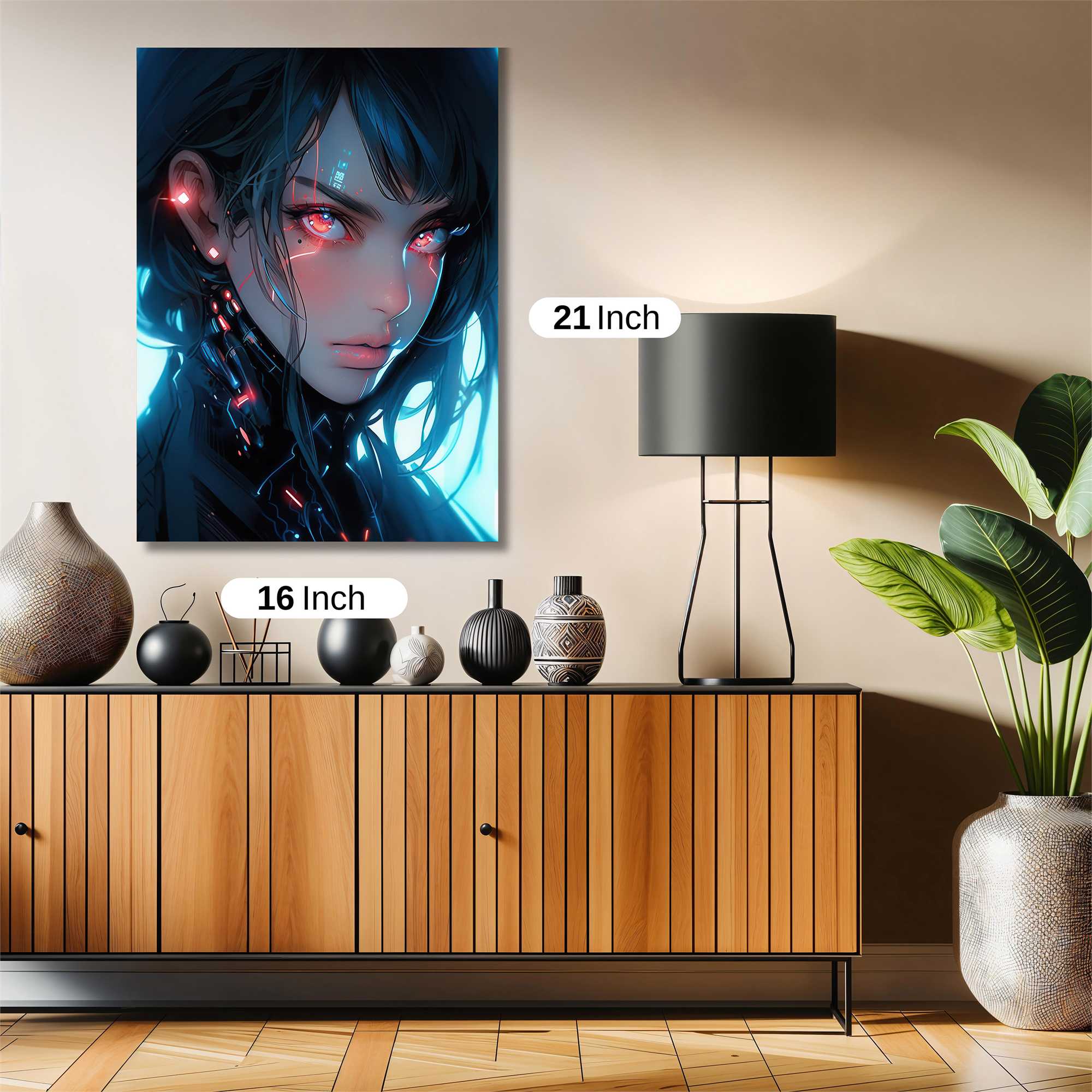 Cyber Enigma Safe Wall Magnetic / M