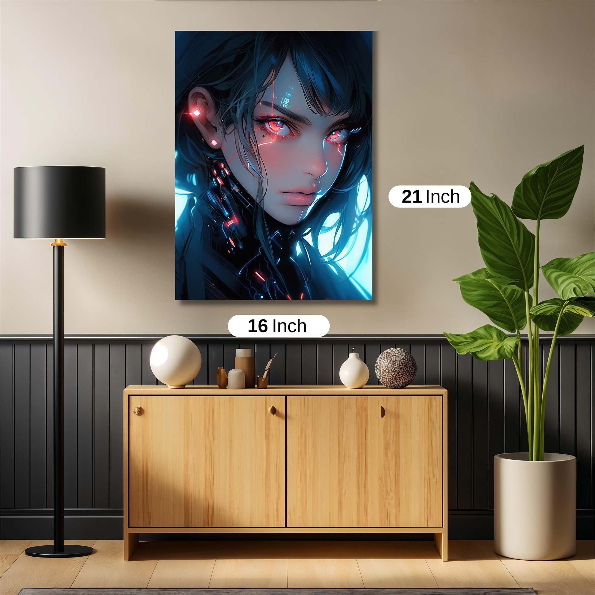 Cyber Enigma Safe Wall Magnetic / M