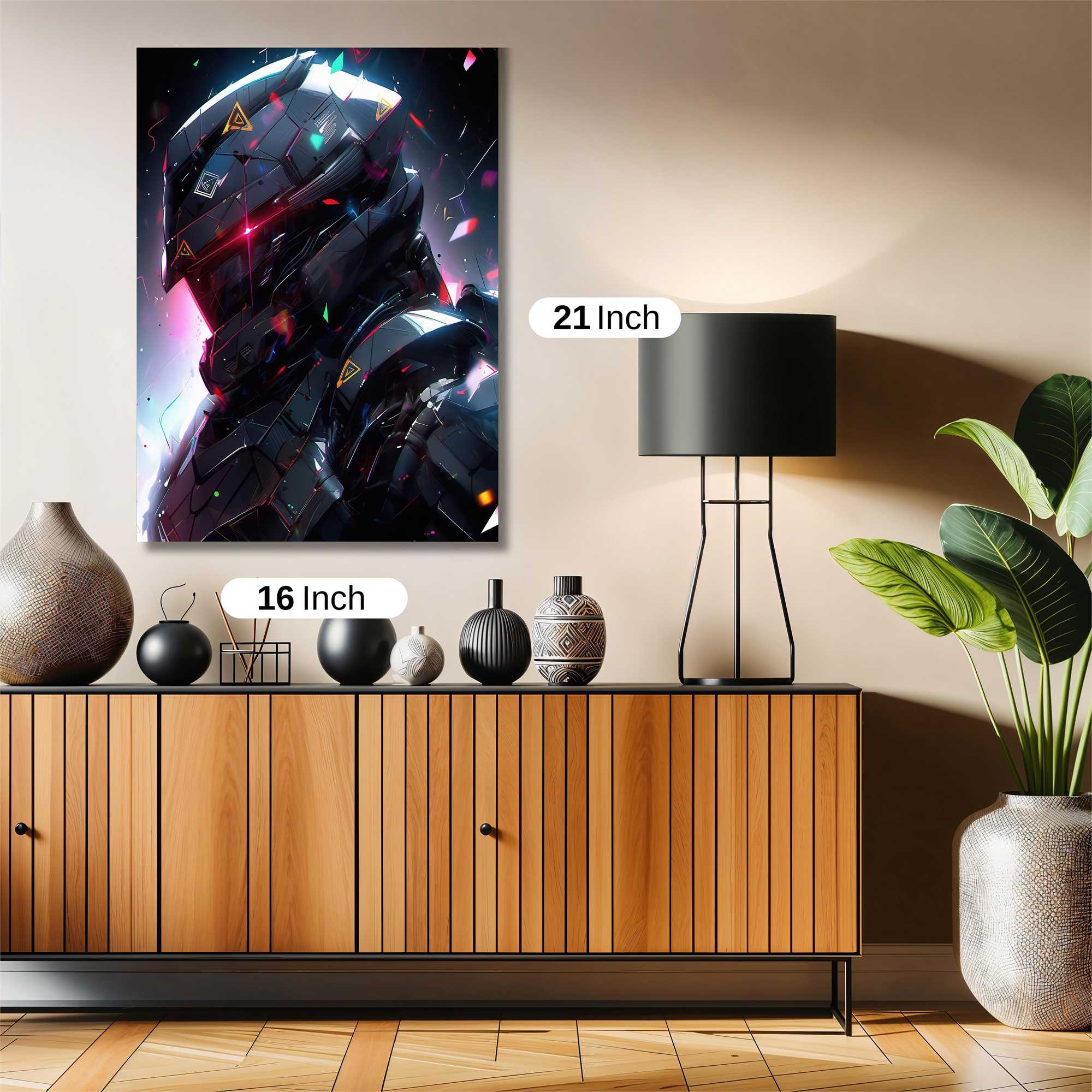 Helmeted Hero Safe Wall Magnetic / M