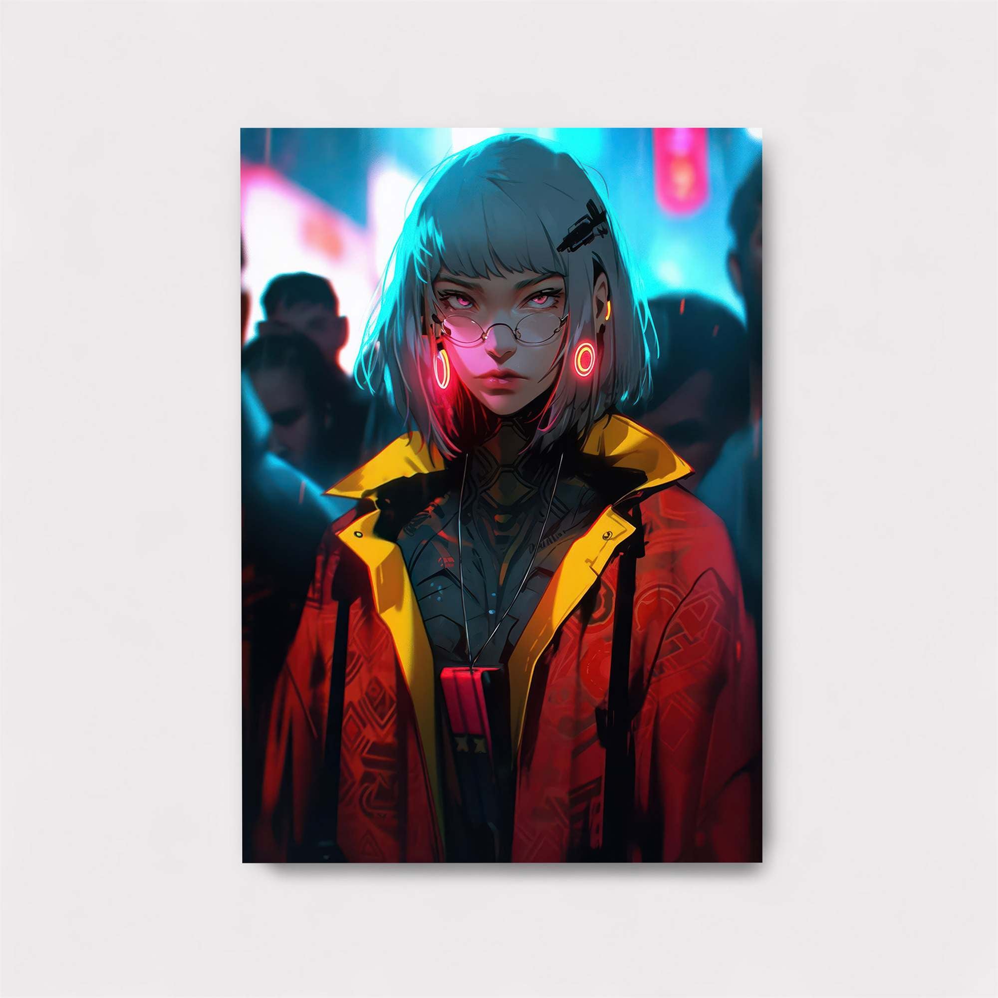 Cyber Serenity Safe Wall Magnetic / M