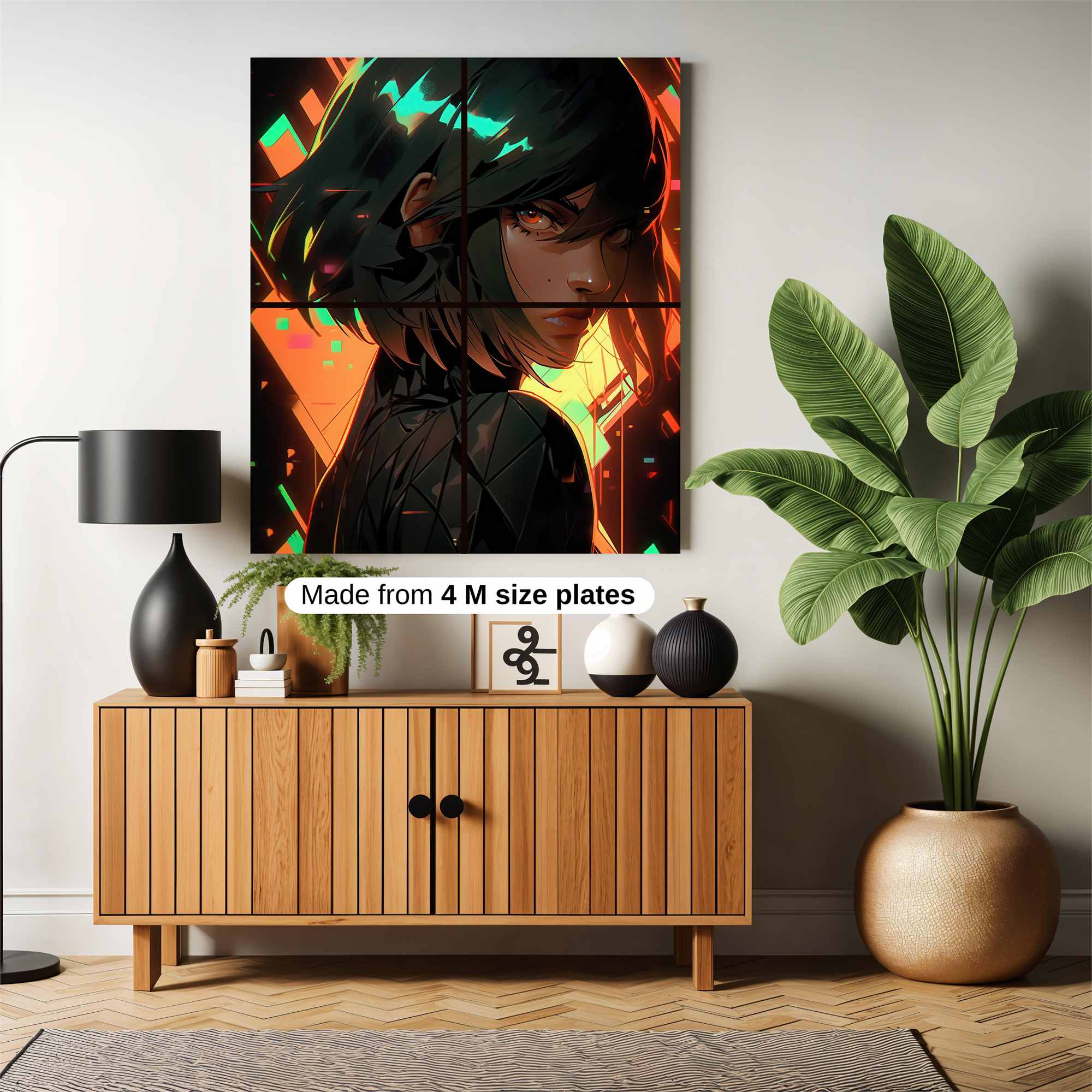 Cyber Enigma Safe Wall Magnetic / M