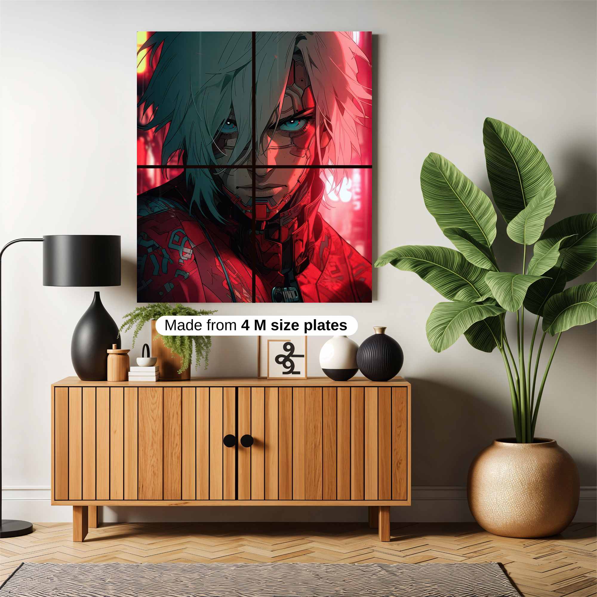 Cyberpunk Fury Safe Wall Magnetic / M