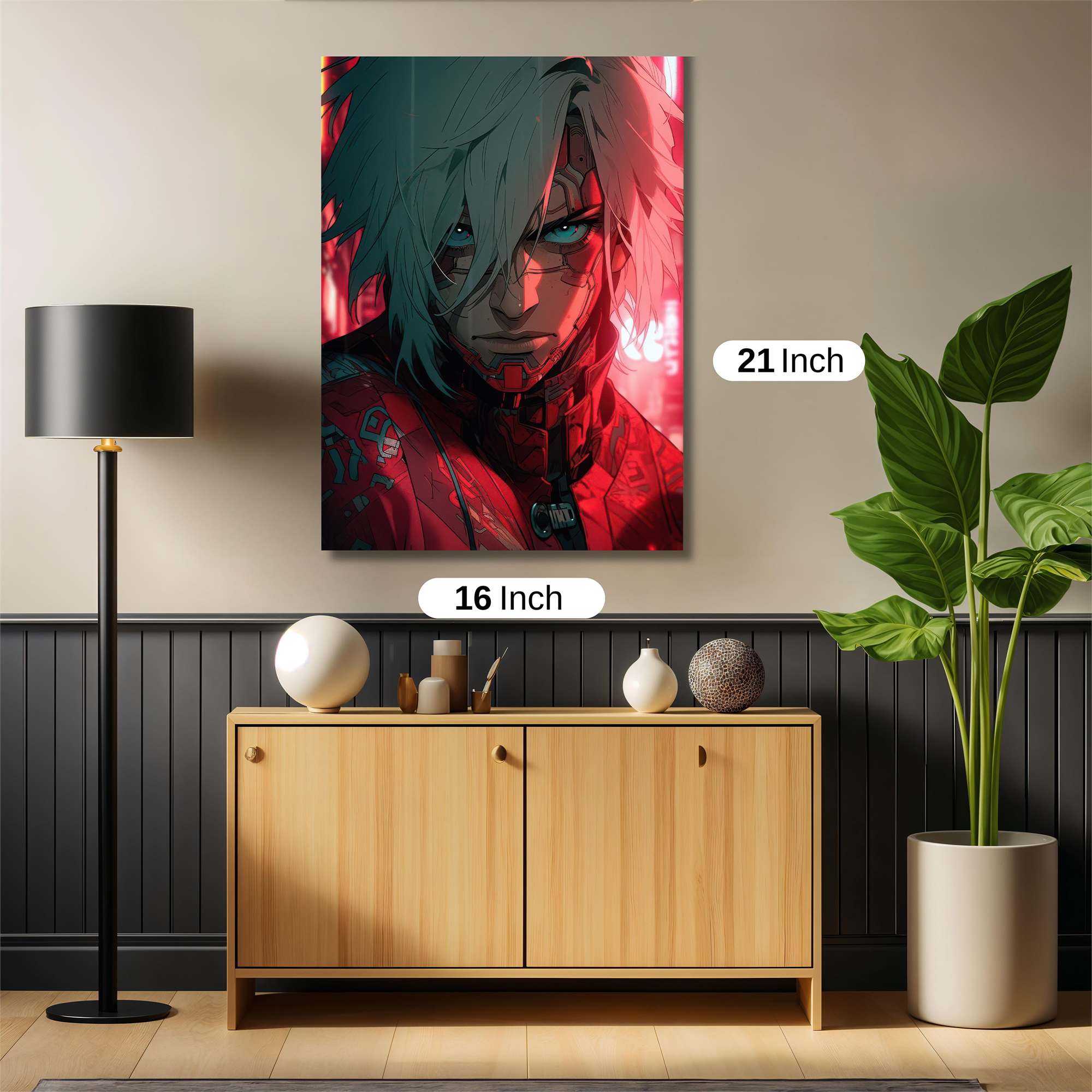 Cyberpunk Fury Safe Wall Magnetic / M