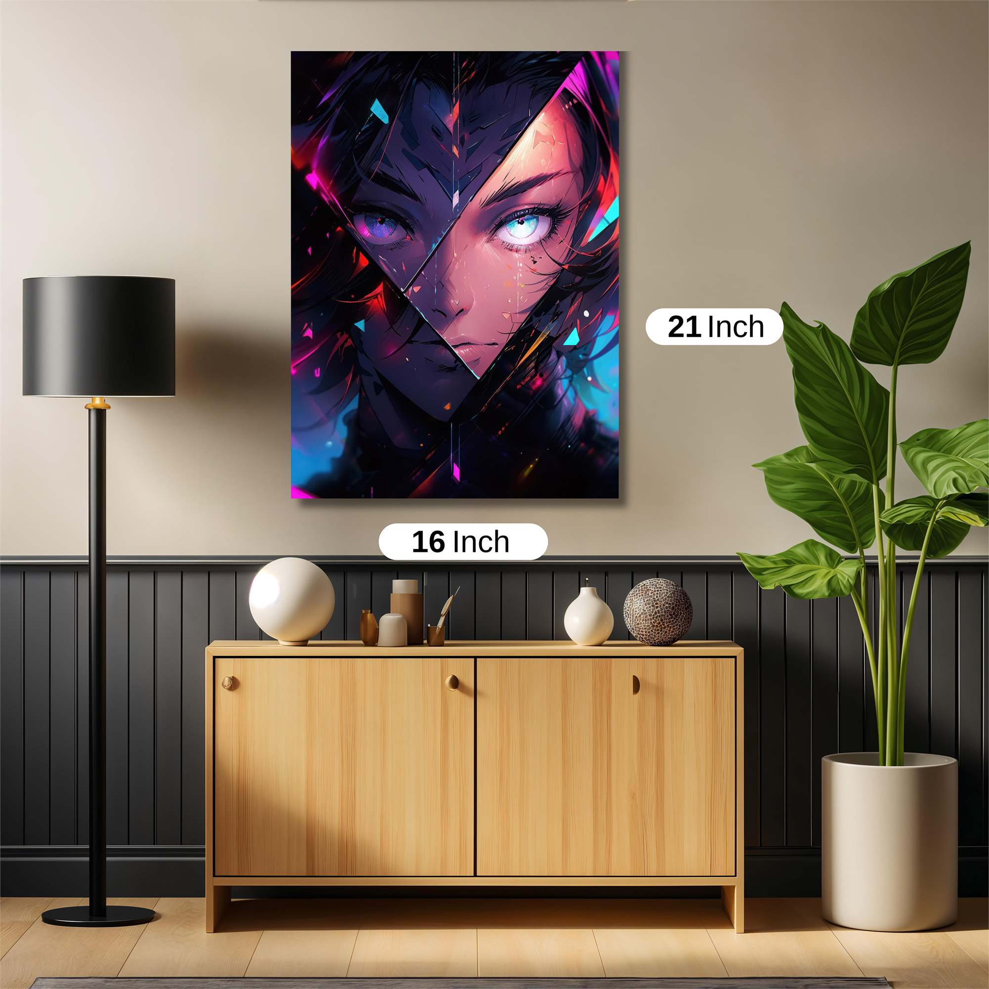 Mystic Gaze Safe Wall Magnetic / M