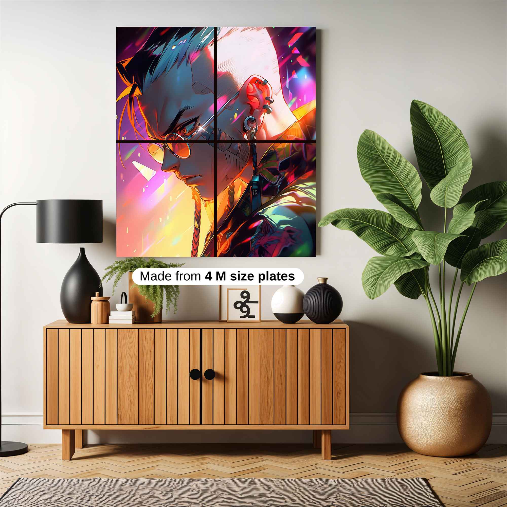 Cyberpunk Radiance Safe Wall Magnetic / M