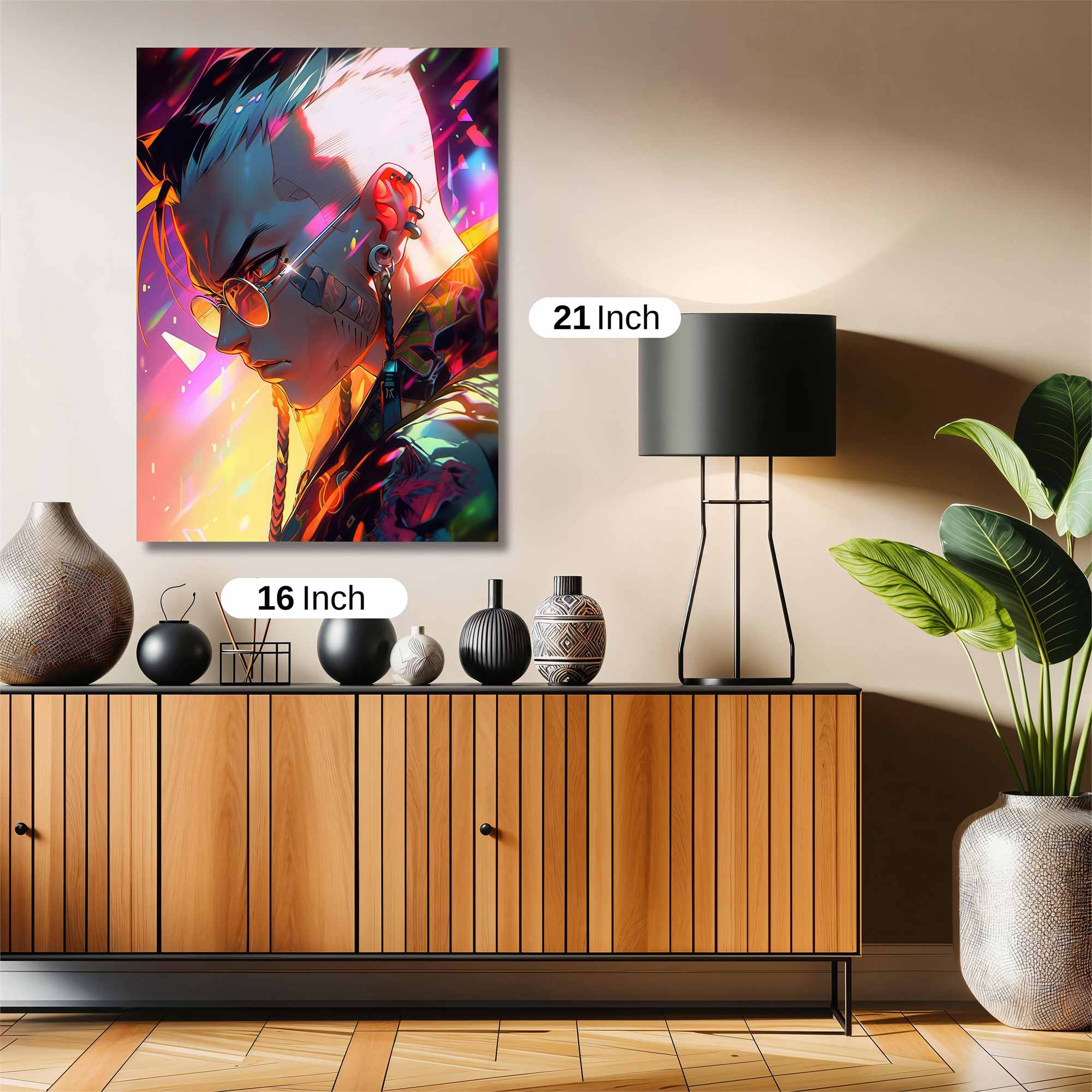 Cyberpunk Radiance Safe Wall Magnetic / M