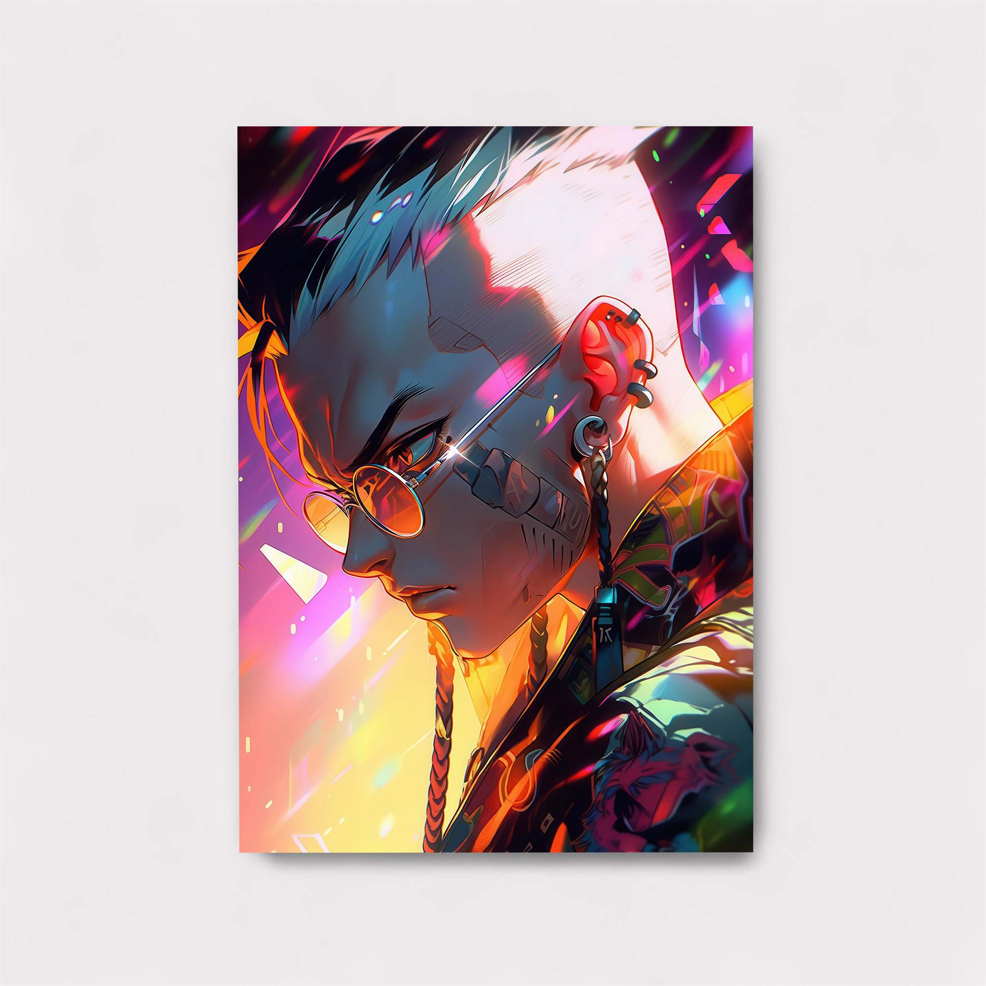 Cyberpunk Radiance Safe Wall Magnetic / M