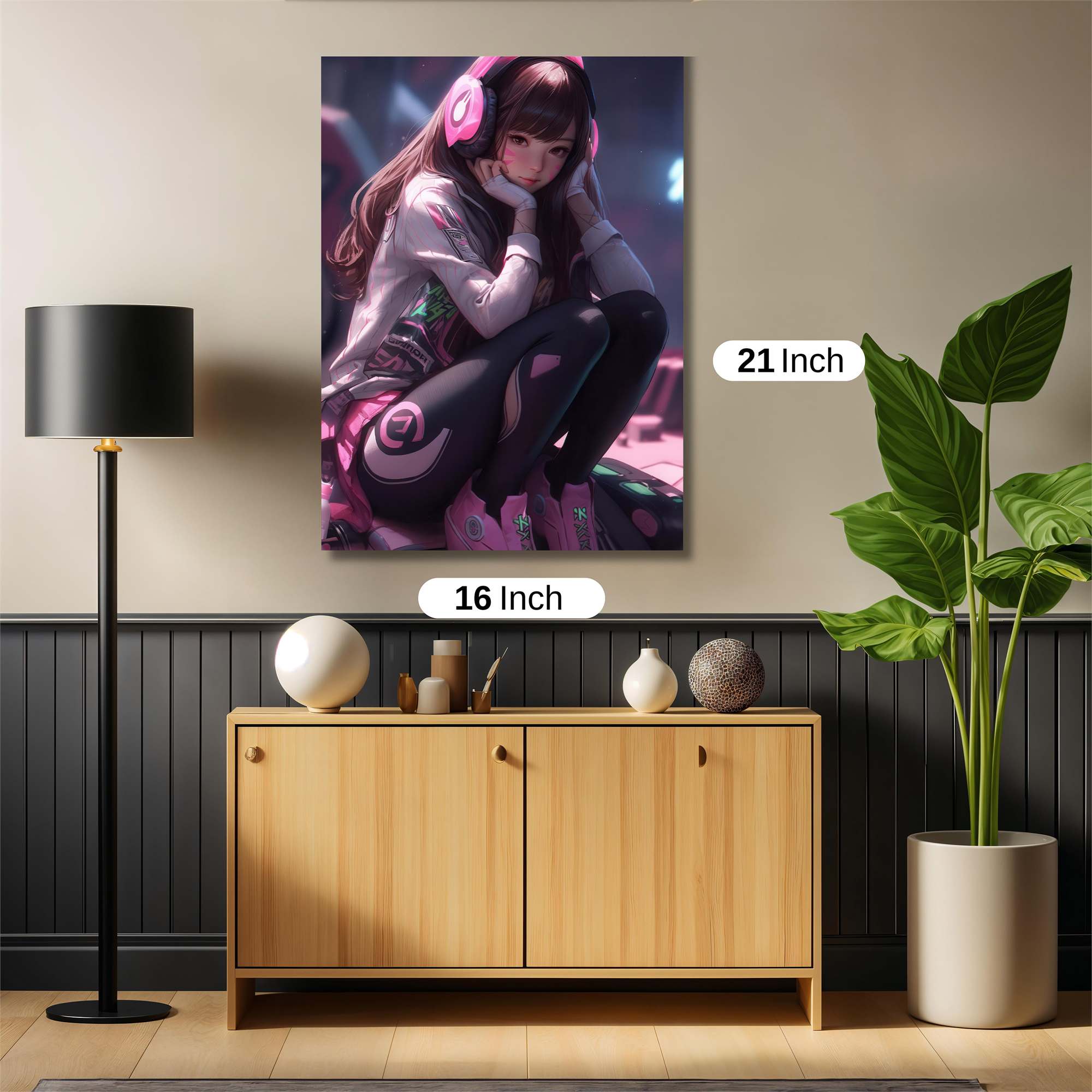 D.Va Dreamy Safe Wall Magnetic / M