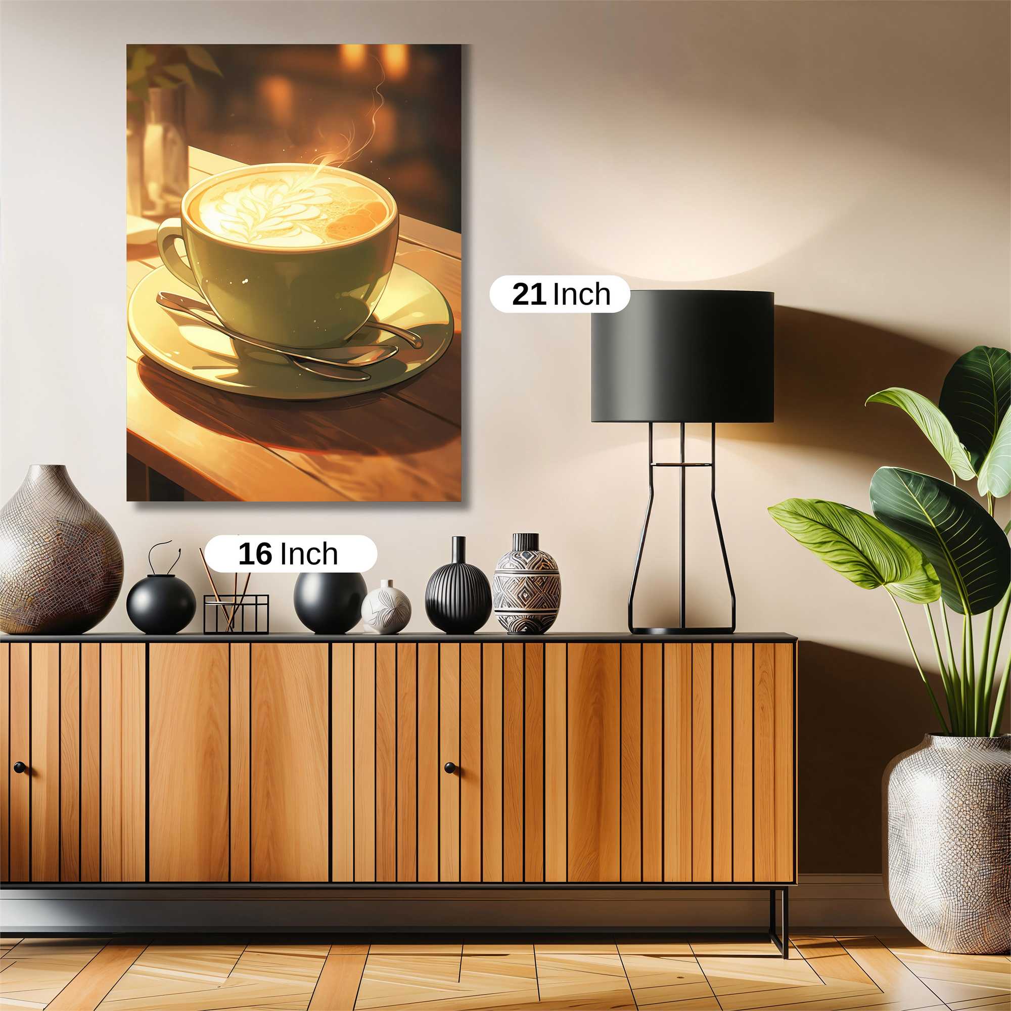 Latte Glow Safe Wall Magnetic / M