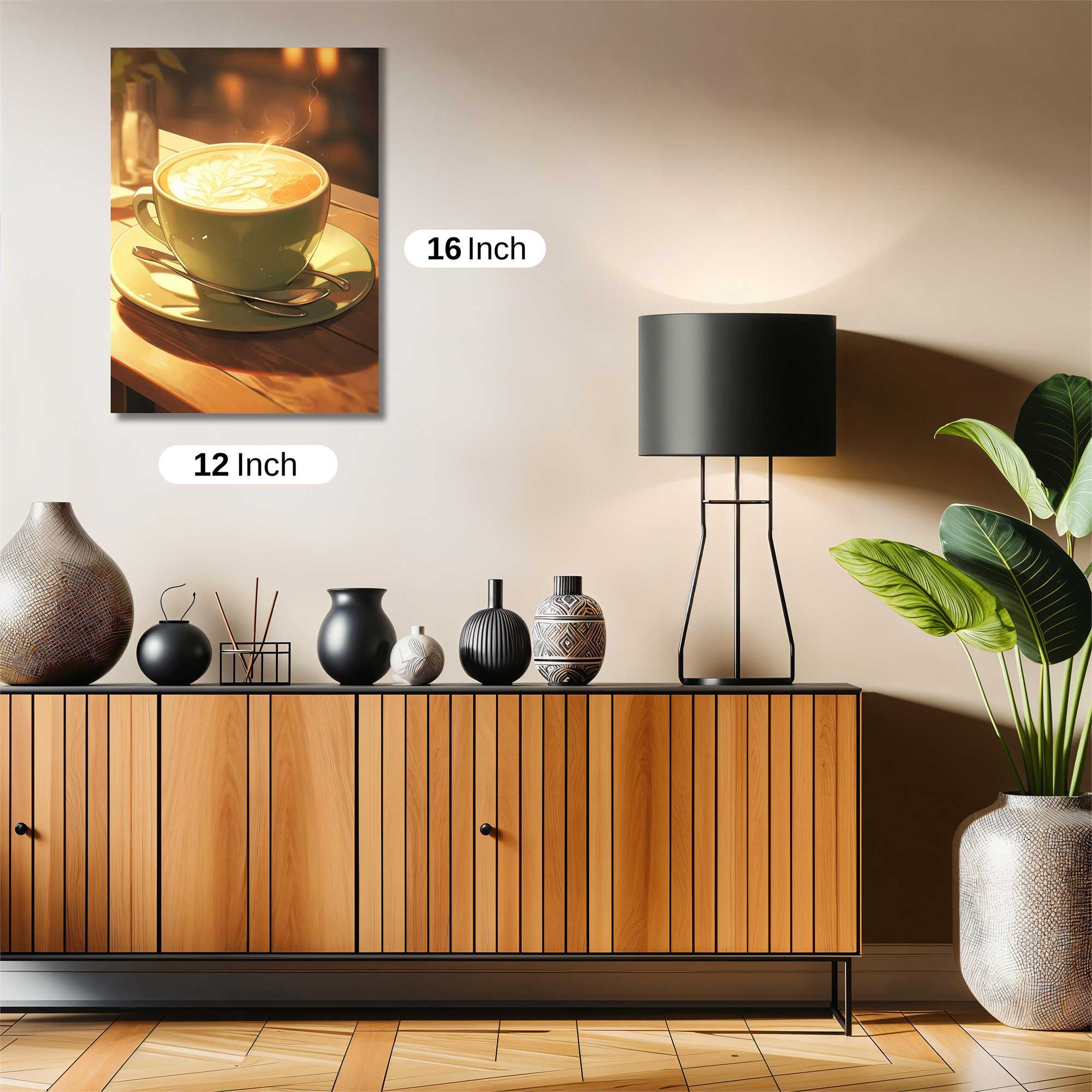 Latte Glow Safe Wall Magnetic / M