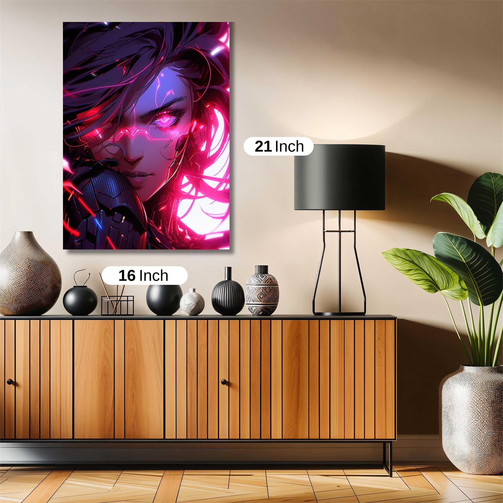 Cyber Vixen Safe Wall Magnetic / M