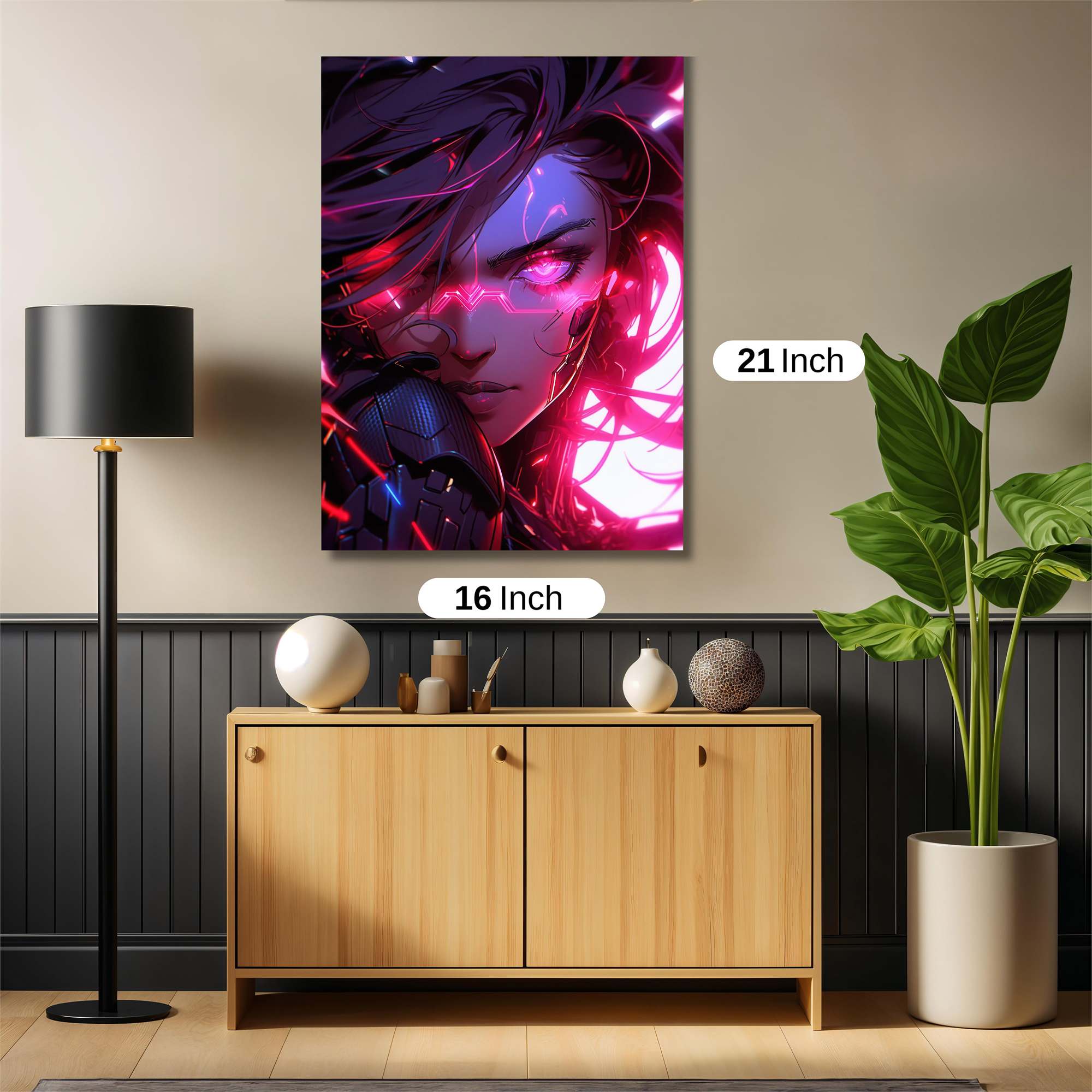 Cyber Vixen Safe Wall Magnetic / M