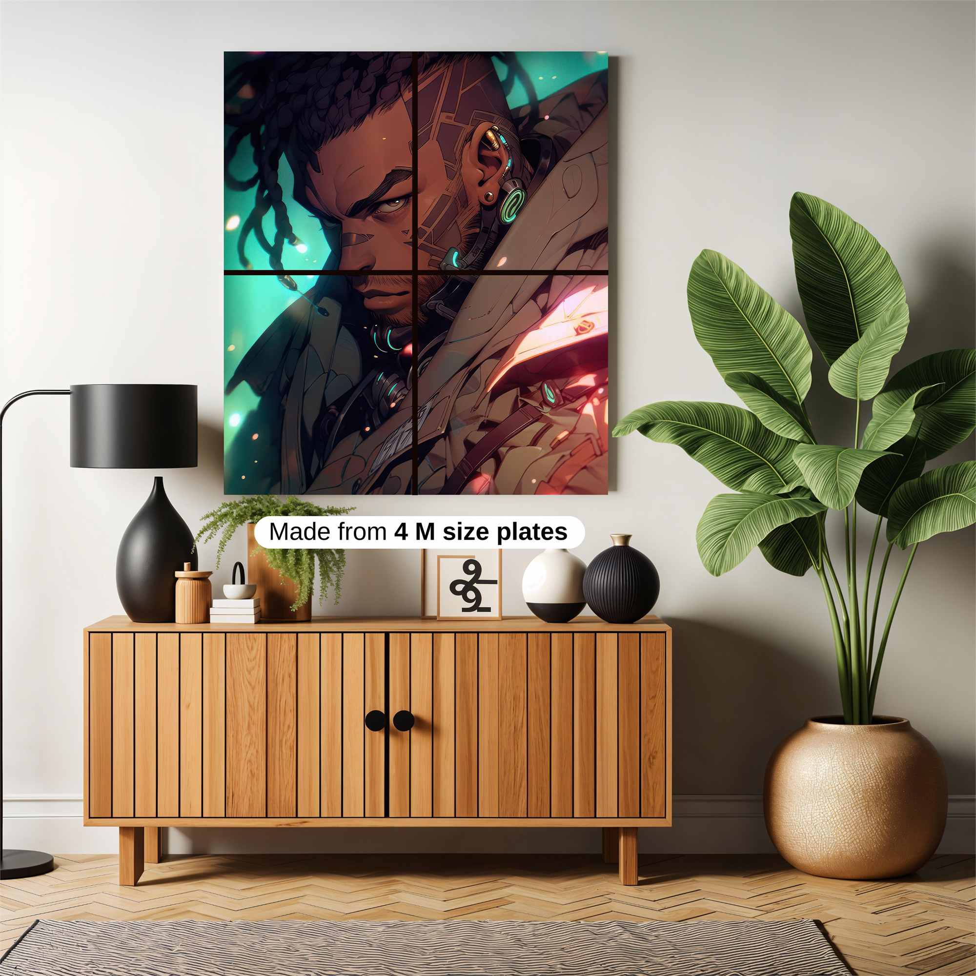 Cyber Rebel Safe Wall Magnetic / M