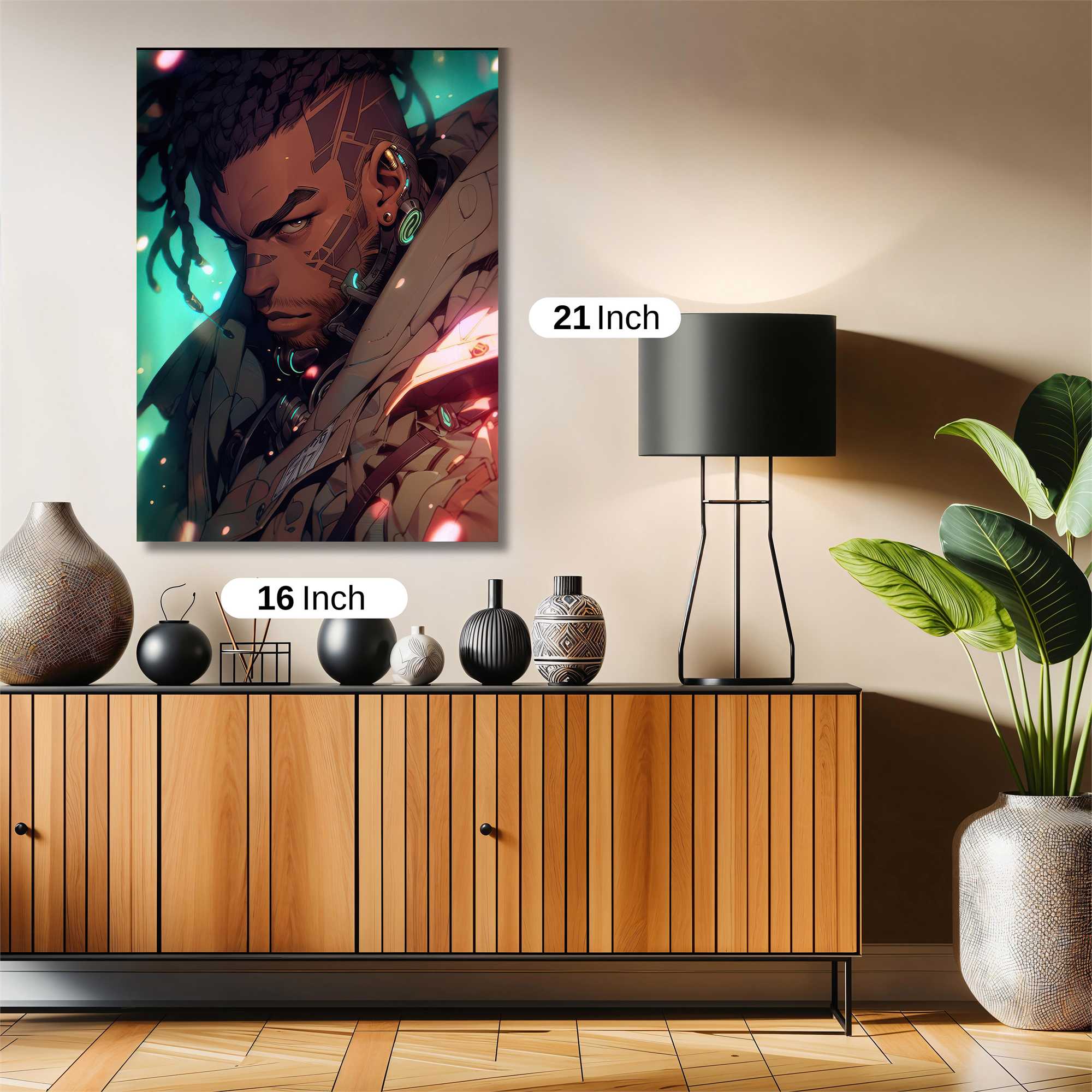 Cyber Rebel Safe Wall Magnetic / M