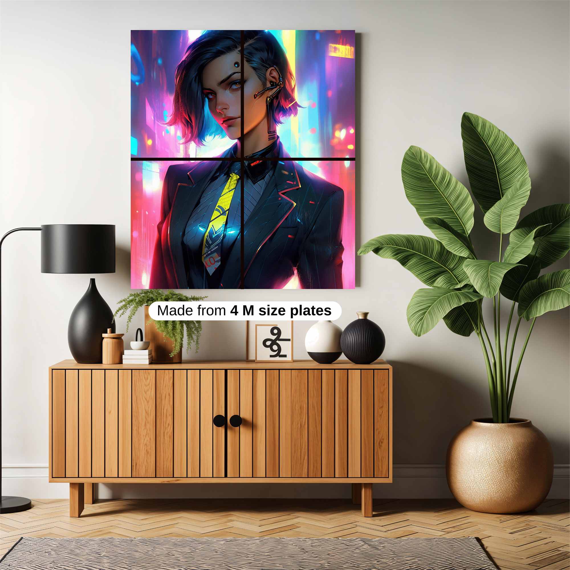 Neon Enigma Safe Wall Magnetic / M