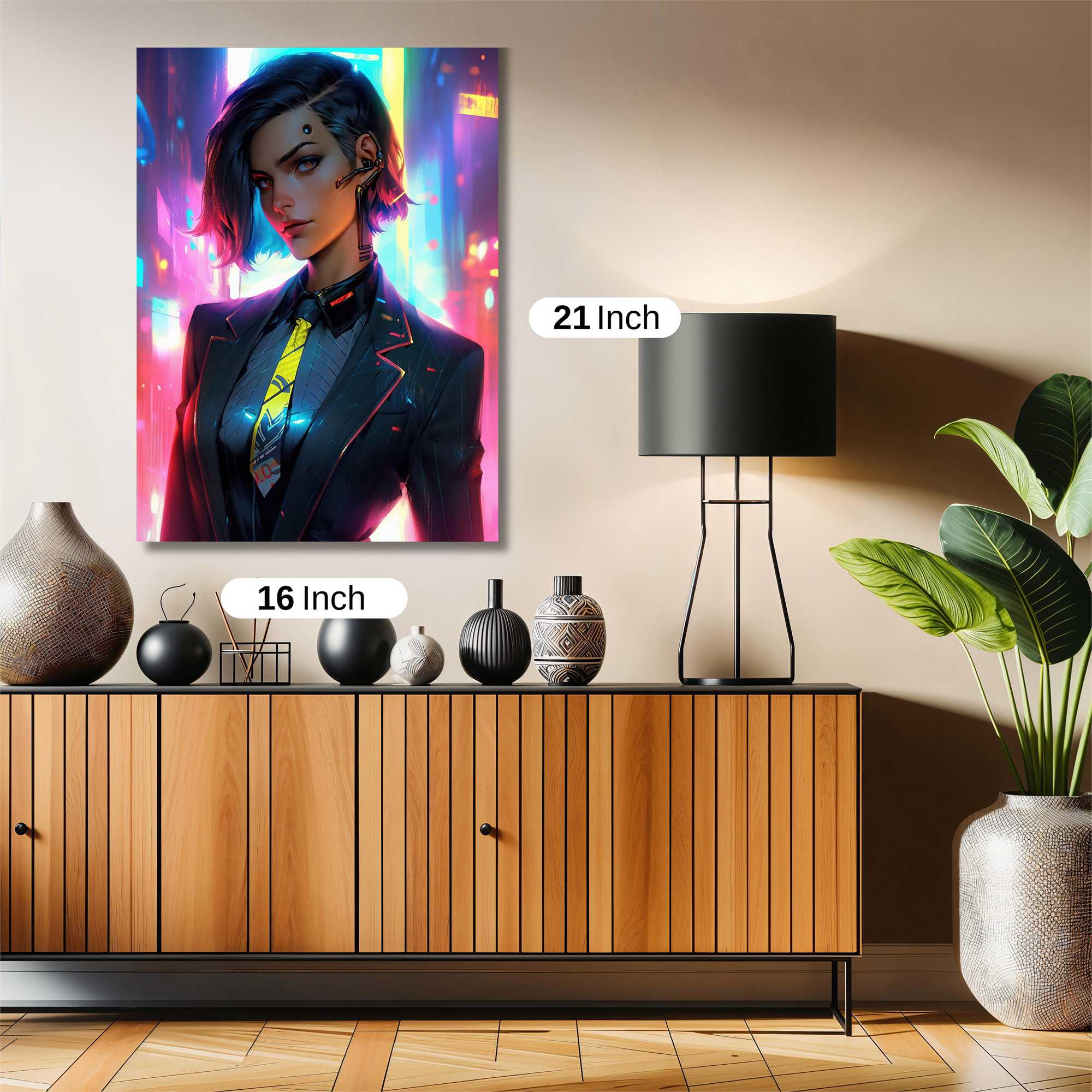 Neon Enigma Safe Wall Magnetic / M