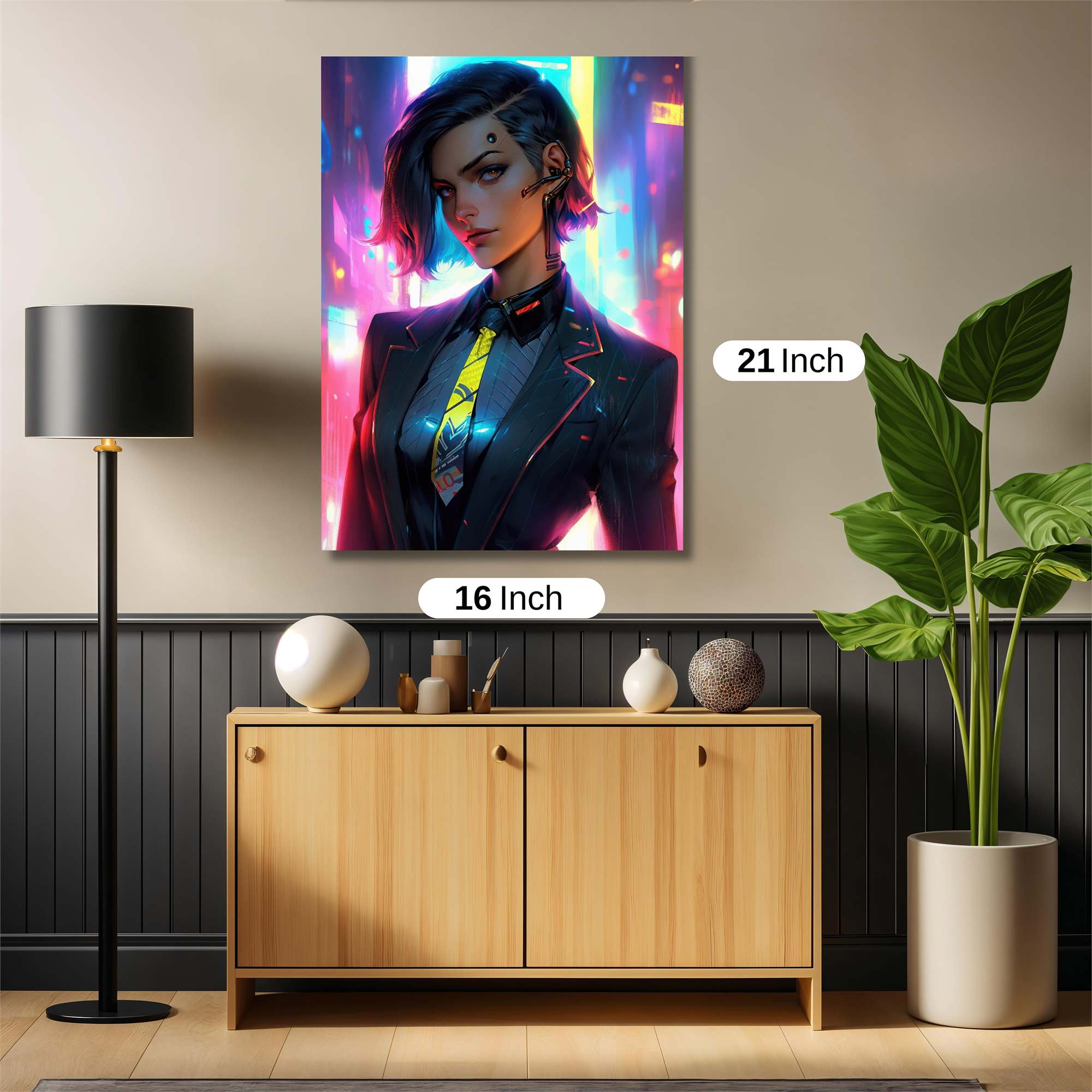 Neon Enigma Safe Wall Magnetic / M