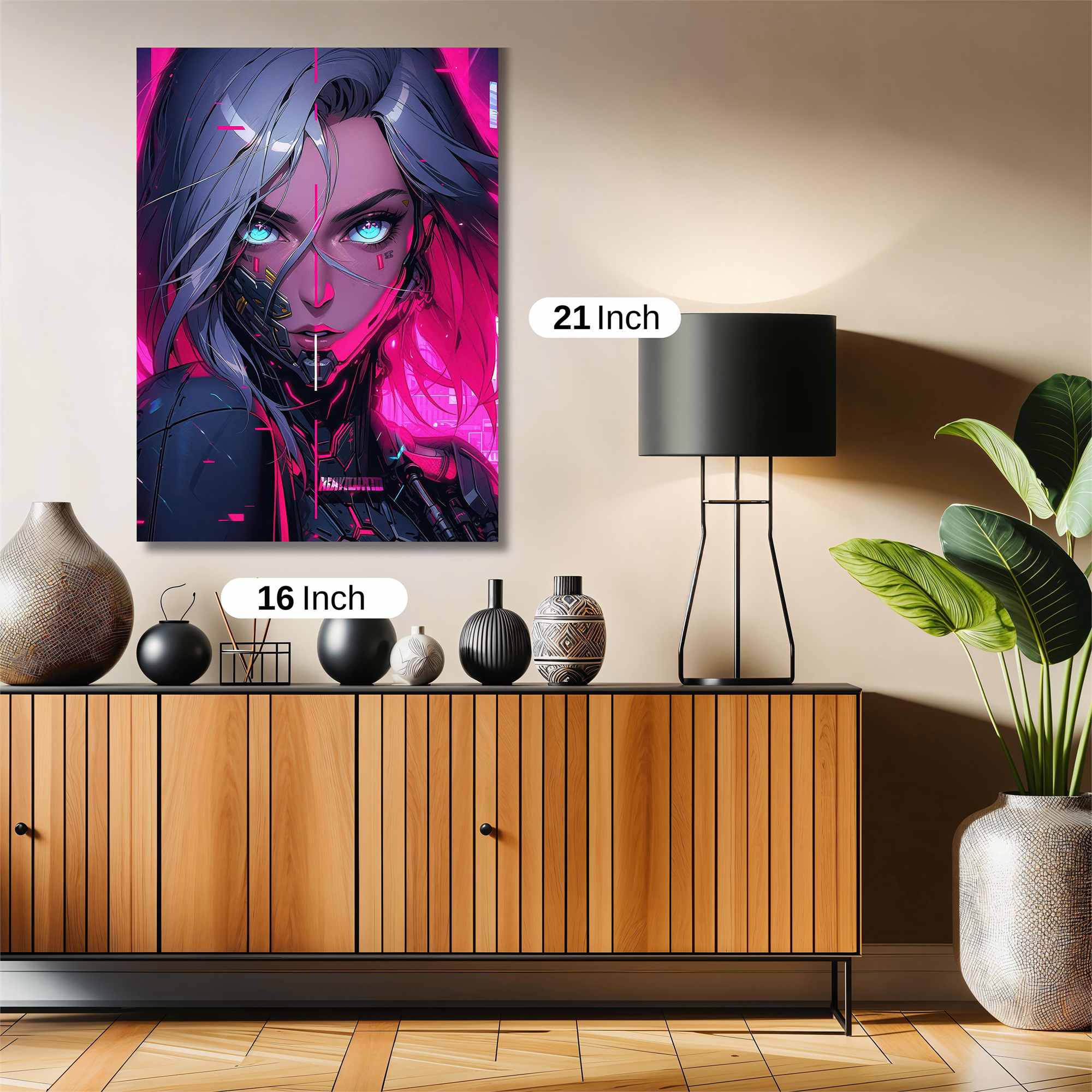 Cyber Enigma Safe Wall Magnetic / M