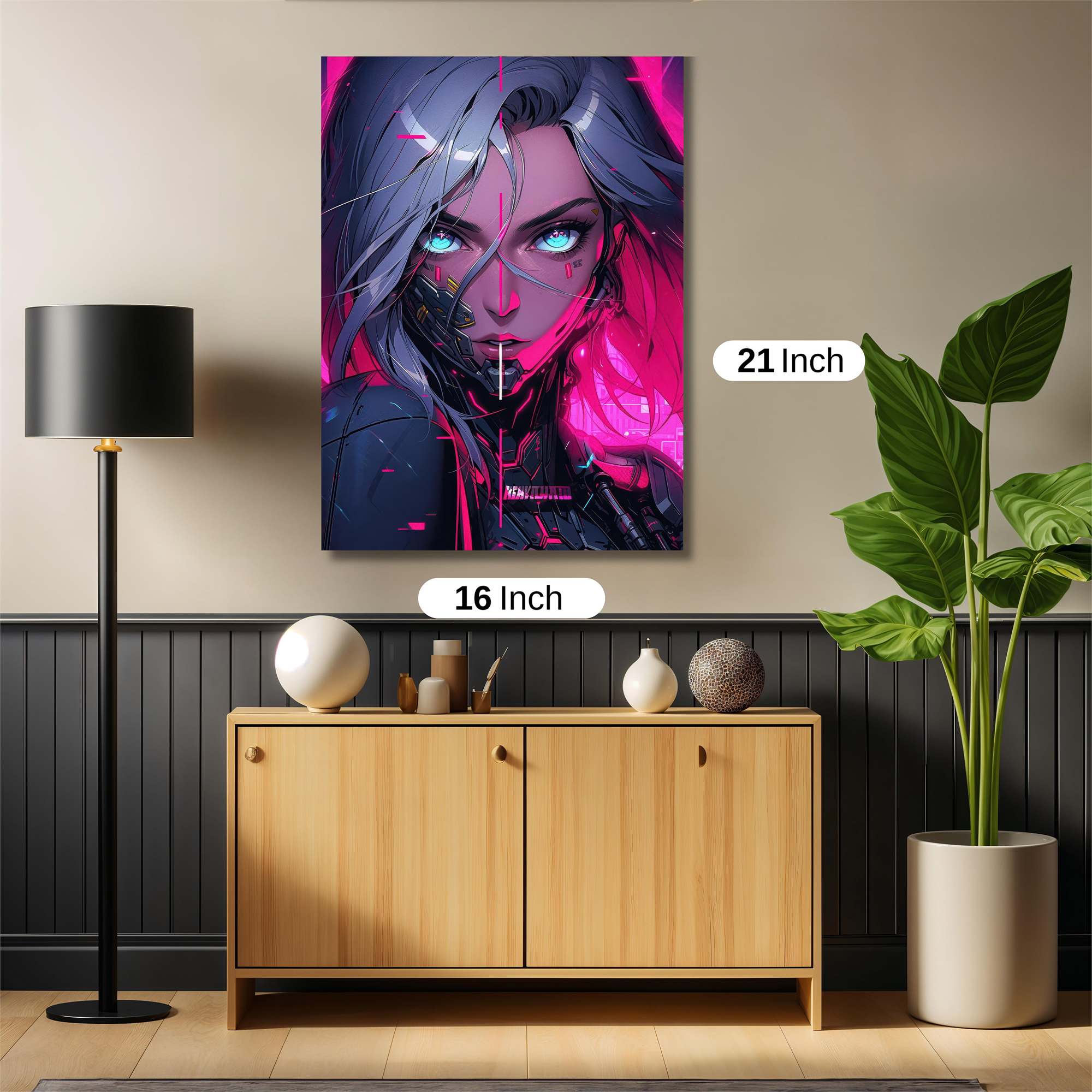 Cyber Enigma Safe Wall Magnetic / M