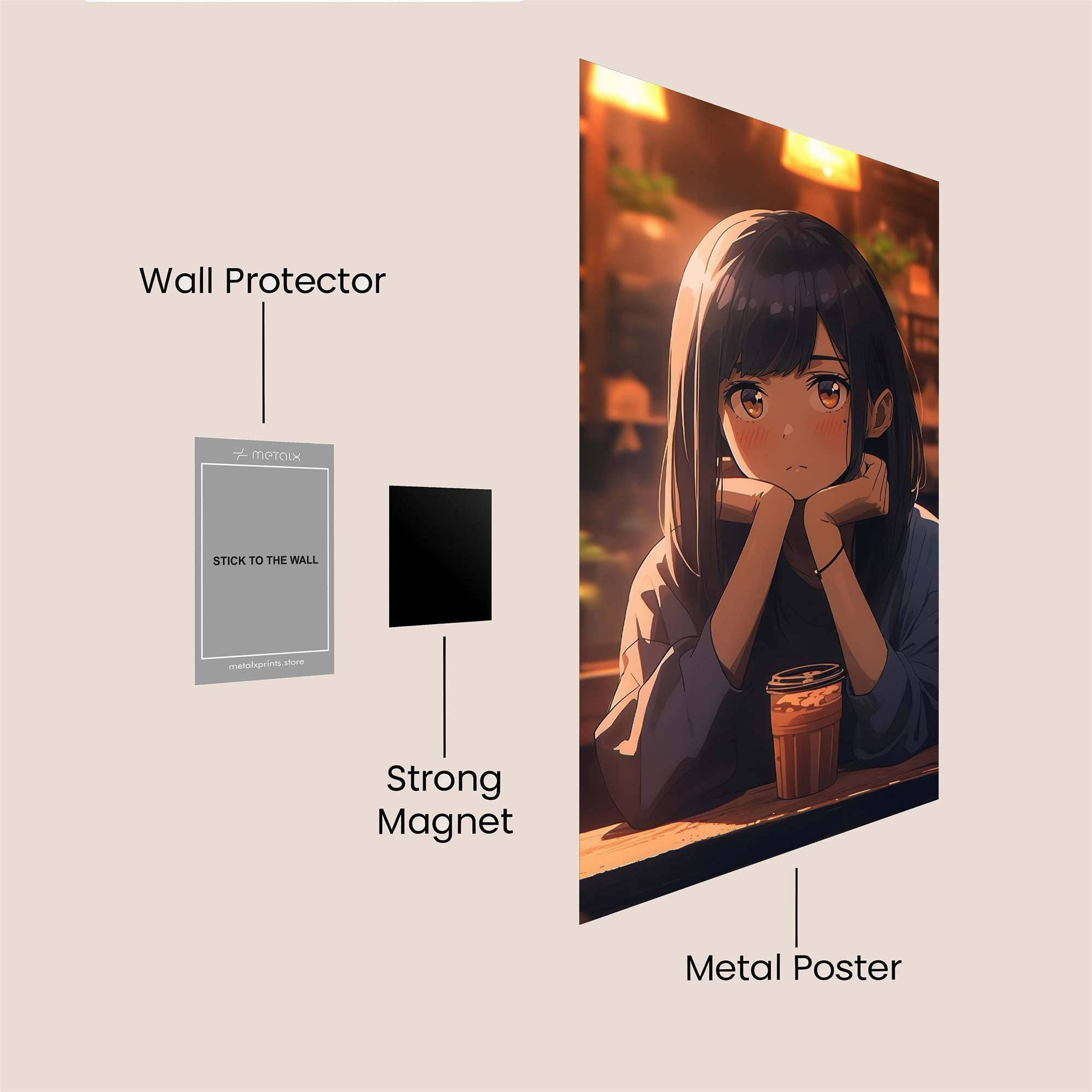 Twilight Tranquil Safe Wall Magnetic / M