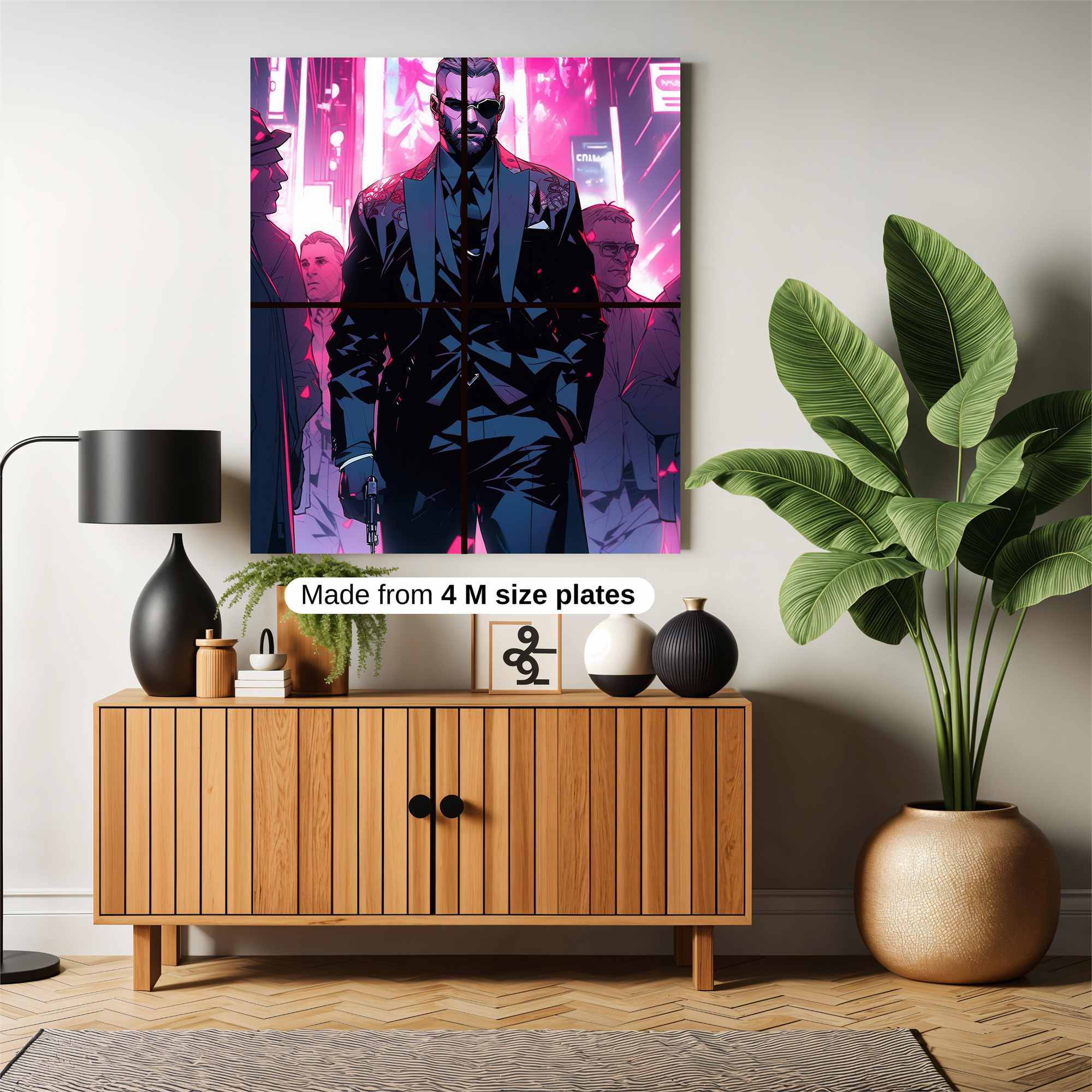 Agent Neon Safe Wall Magnetic / M