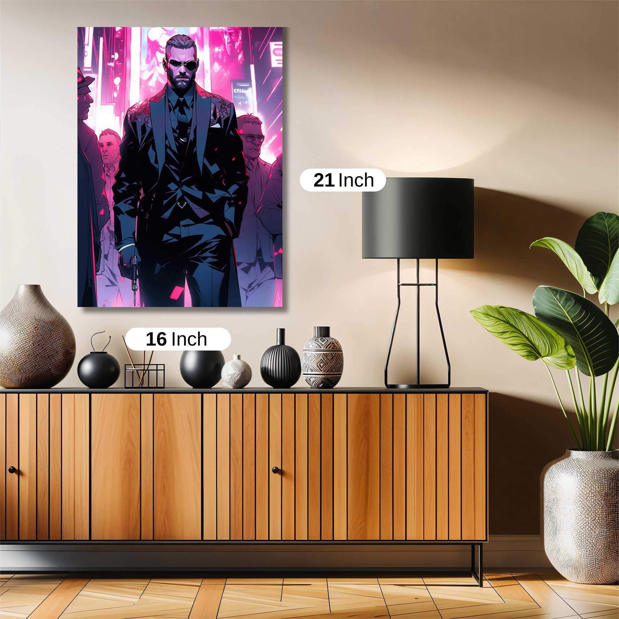 Agent Neon Safe Wall Magnetic / M