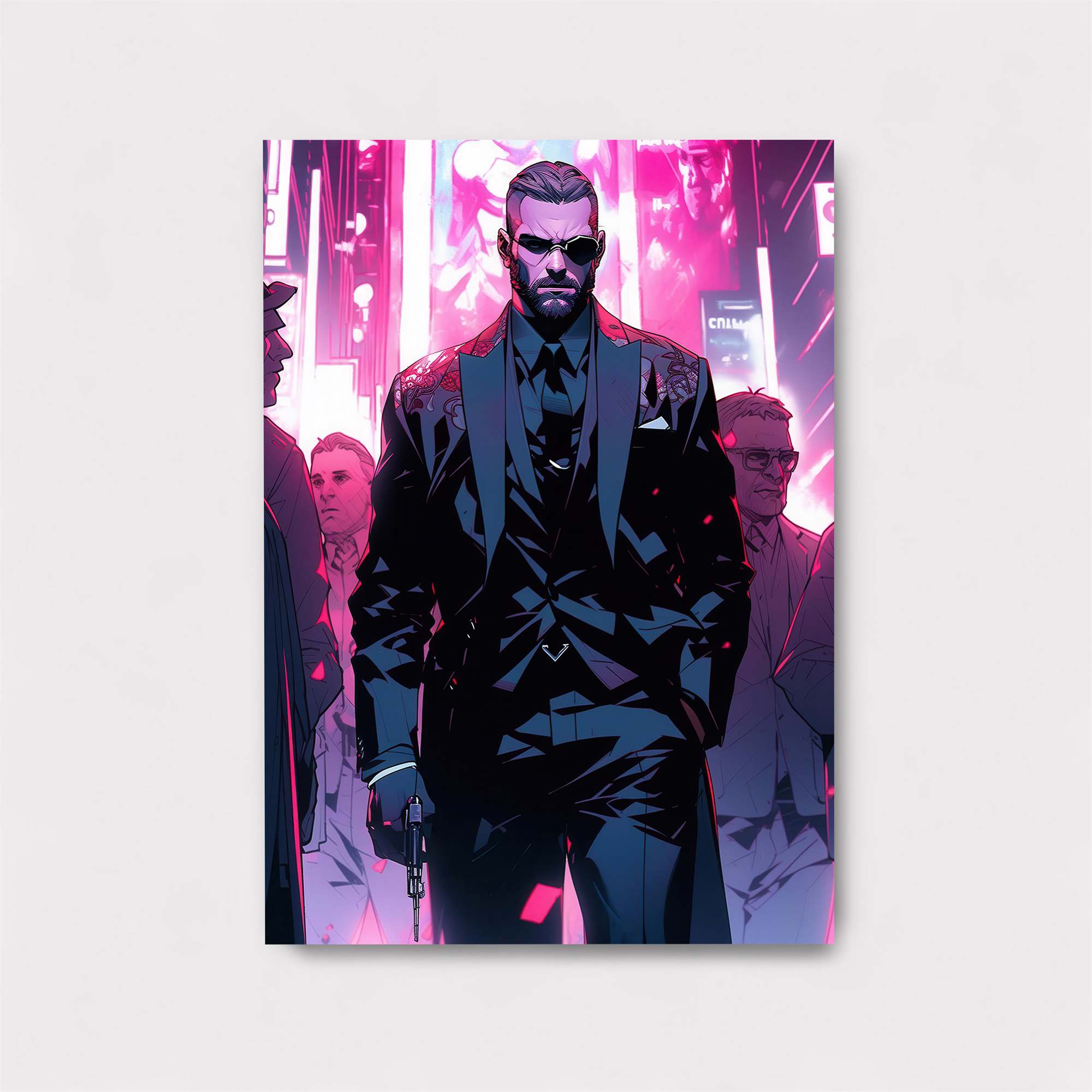 Agent Neon Safe Wall Magnetic / M