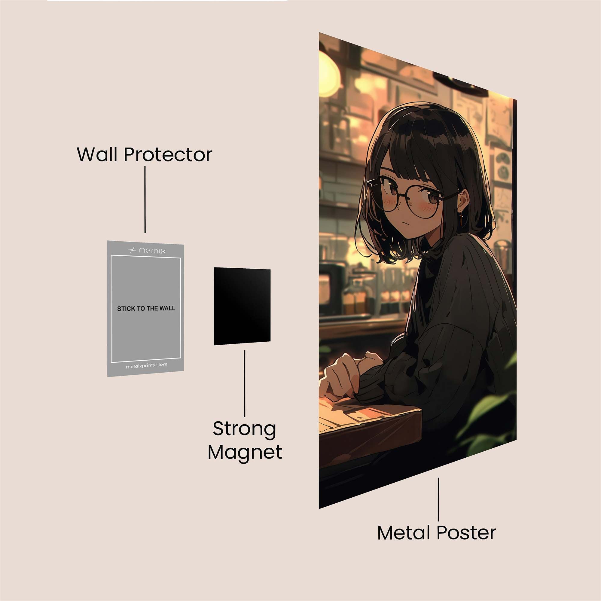 Mika Melancholy Safe Wall Magnetic / M