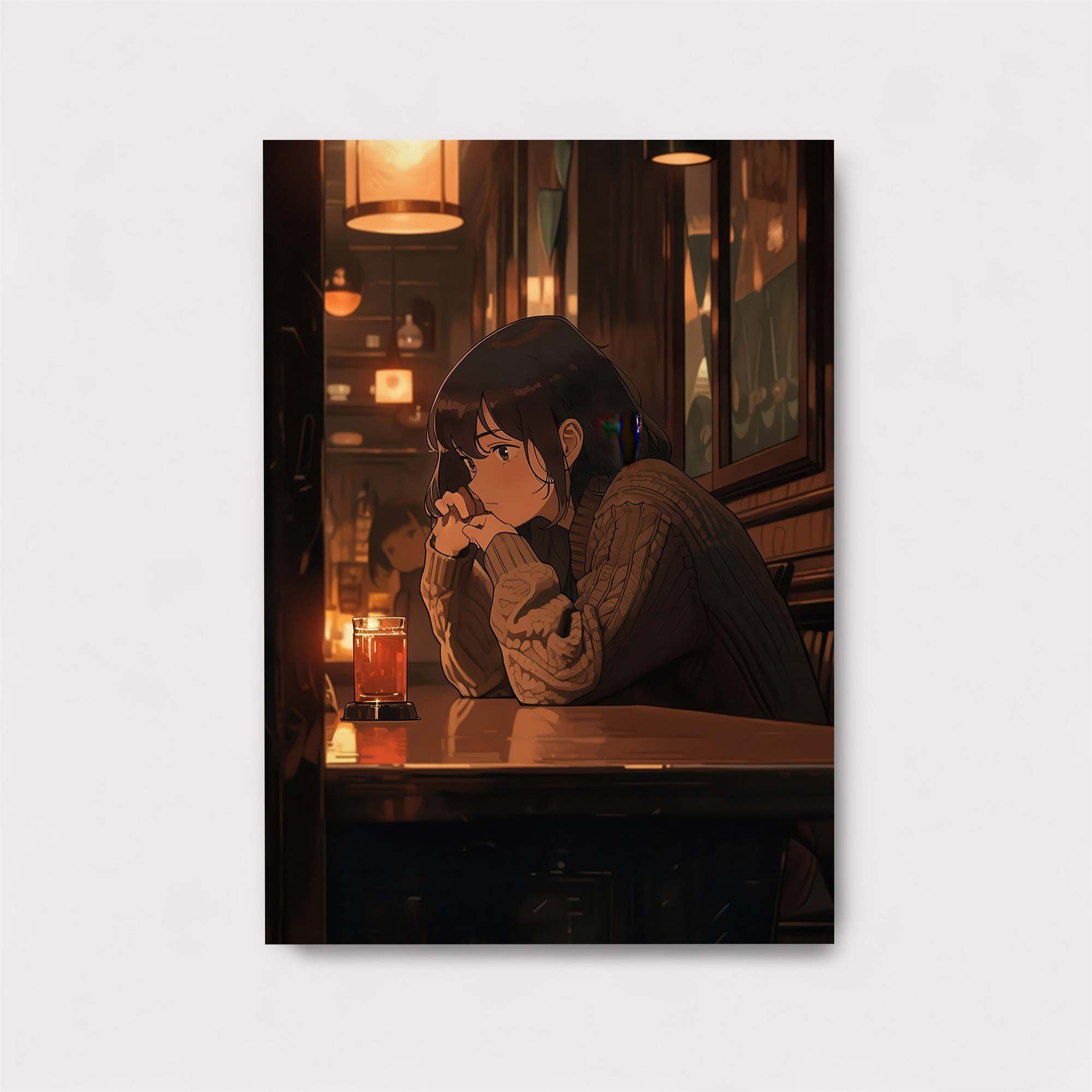 Cafe Contemplation Safe Wall Magnetic / M