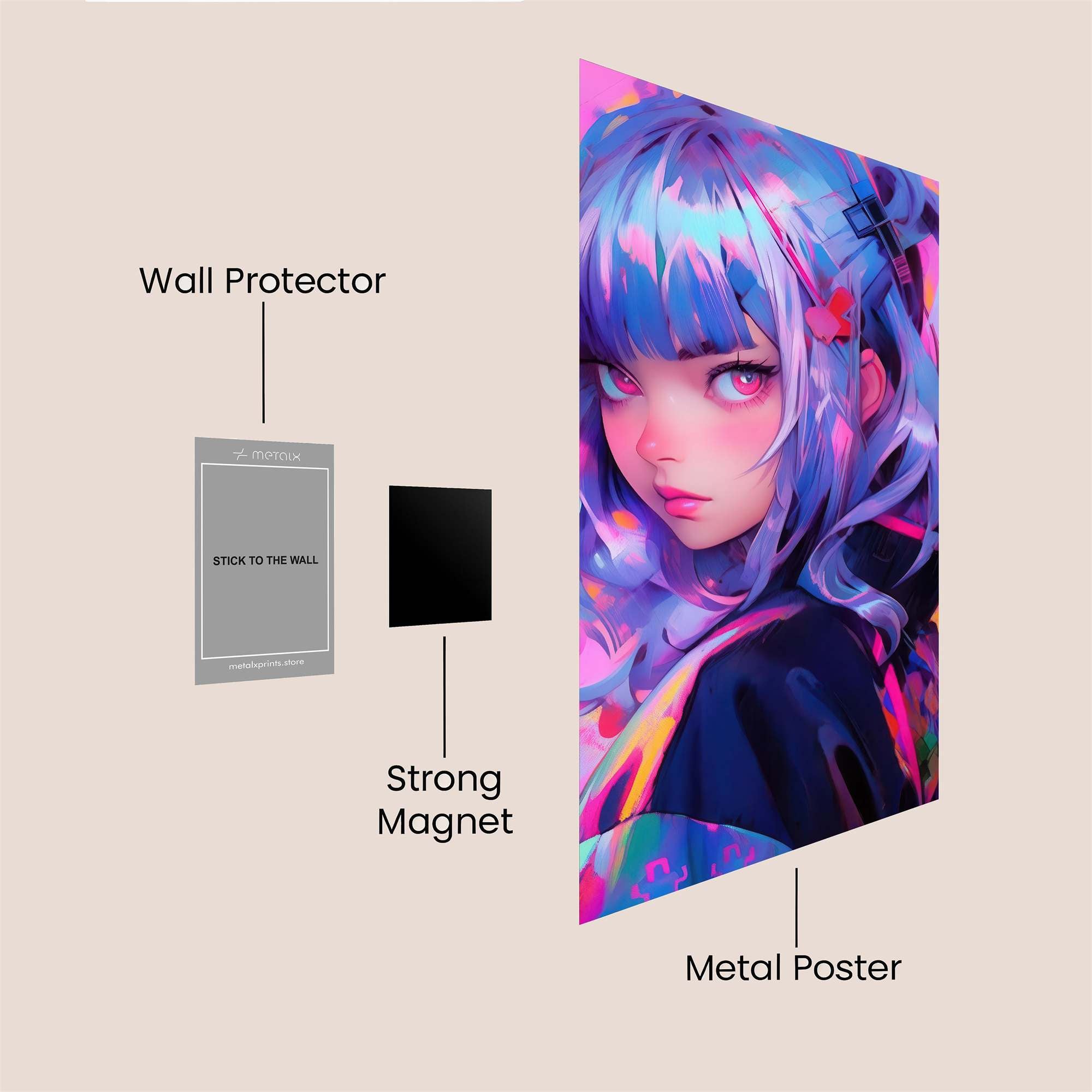 Mystic Dreamer Safe Wall Magnetic / M