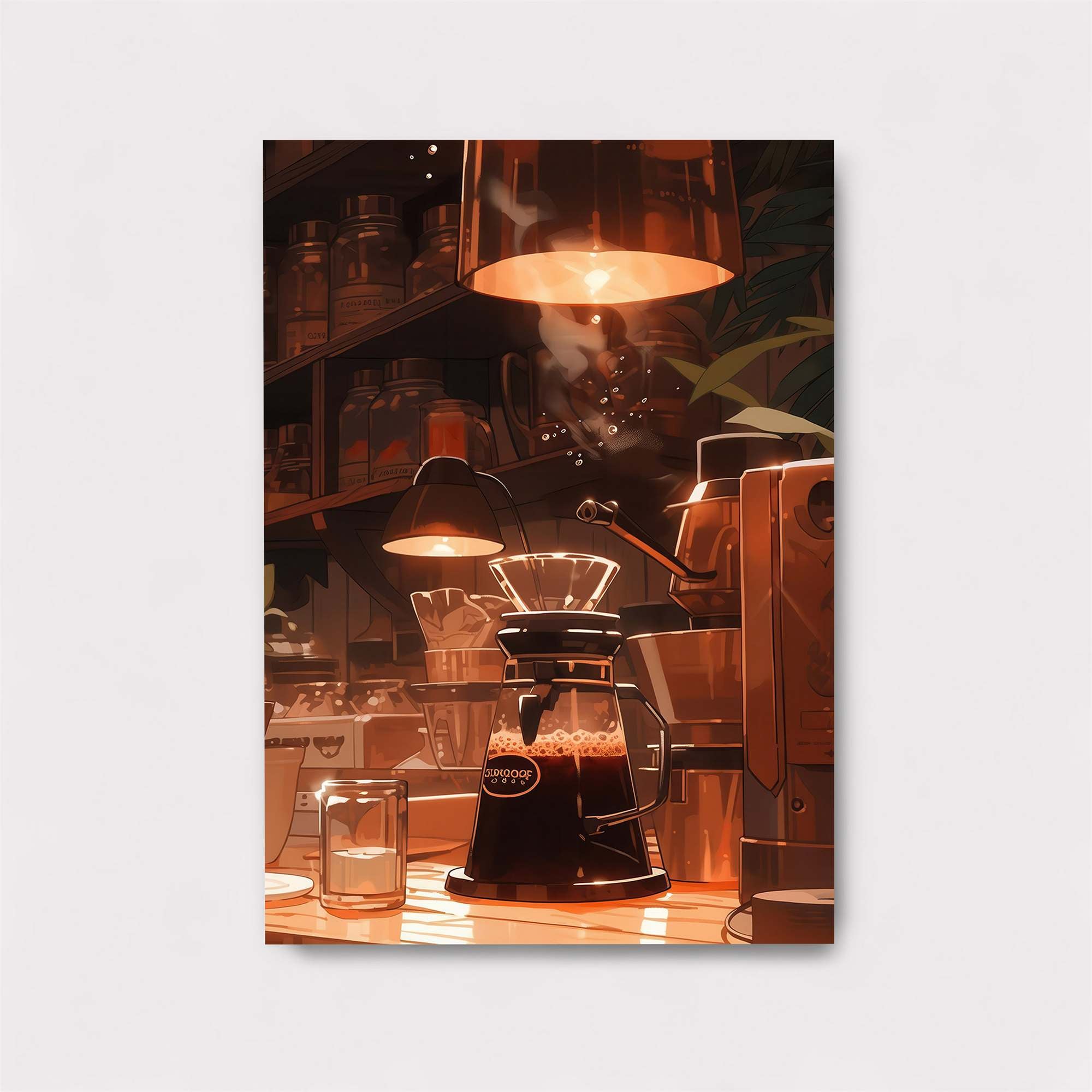 Coffee Serenity Safe Wall Magnetic / M