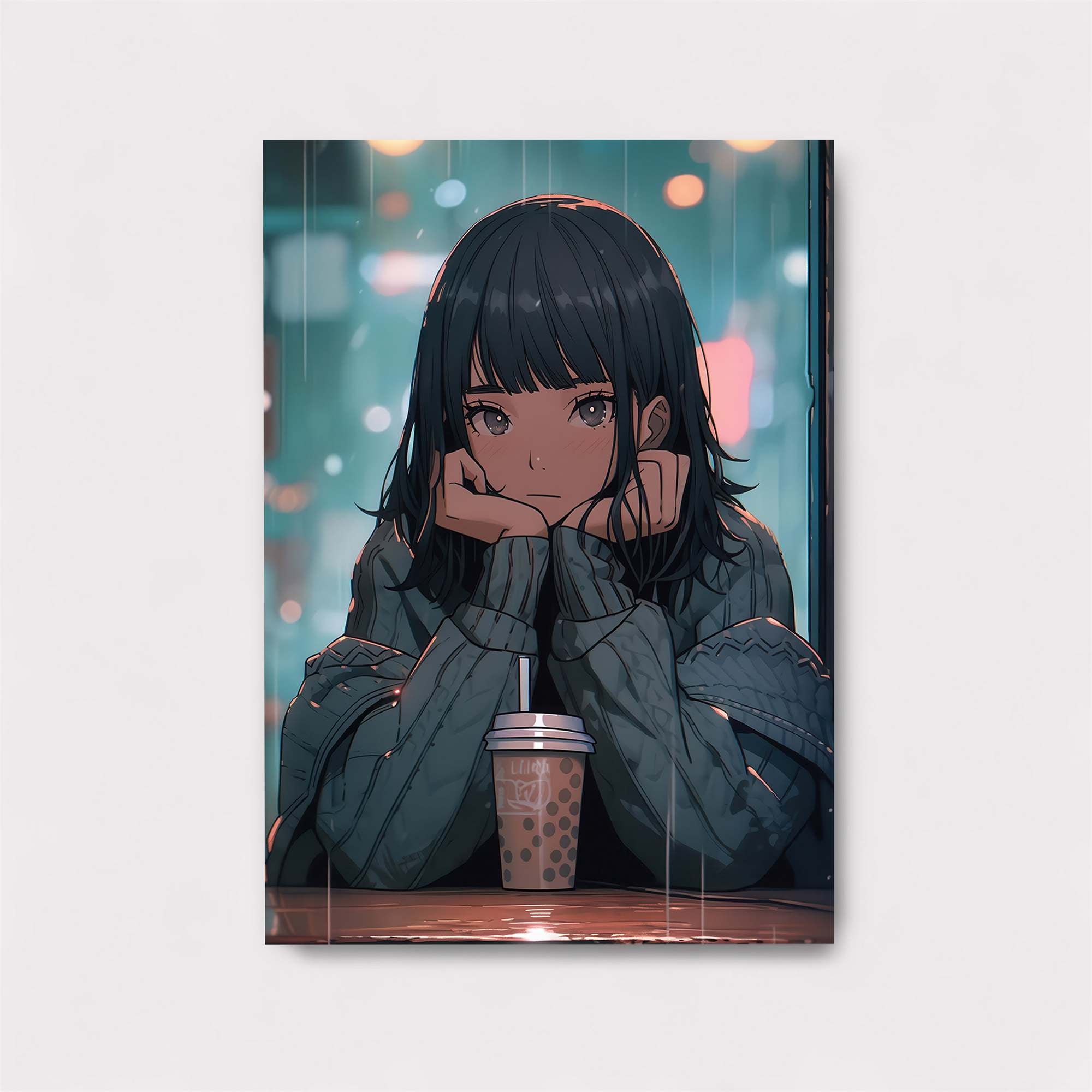 Rainy Reflection Safe Wall Magnetic / M